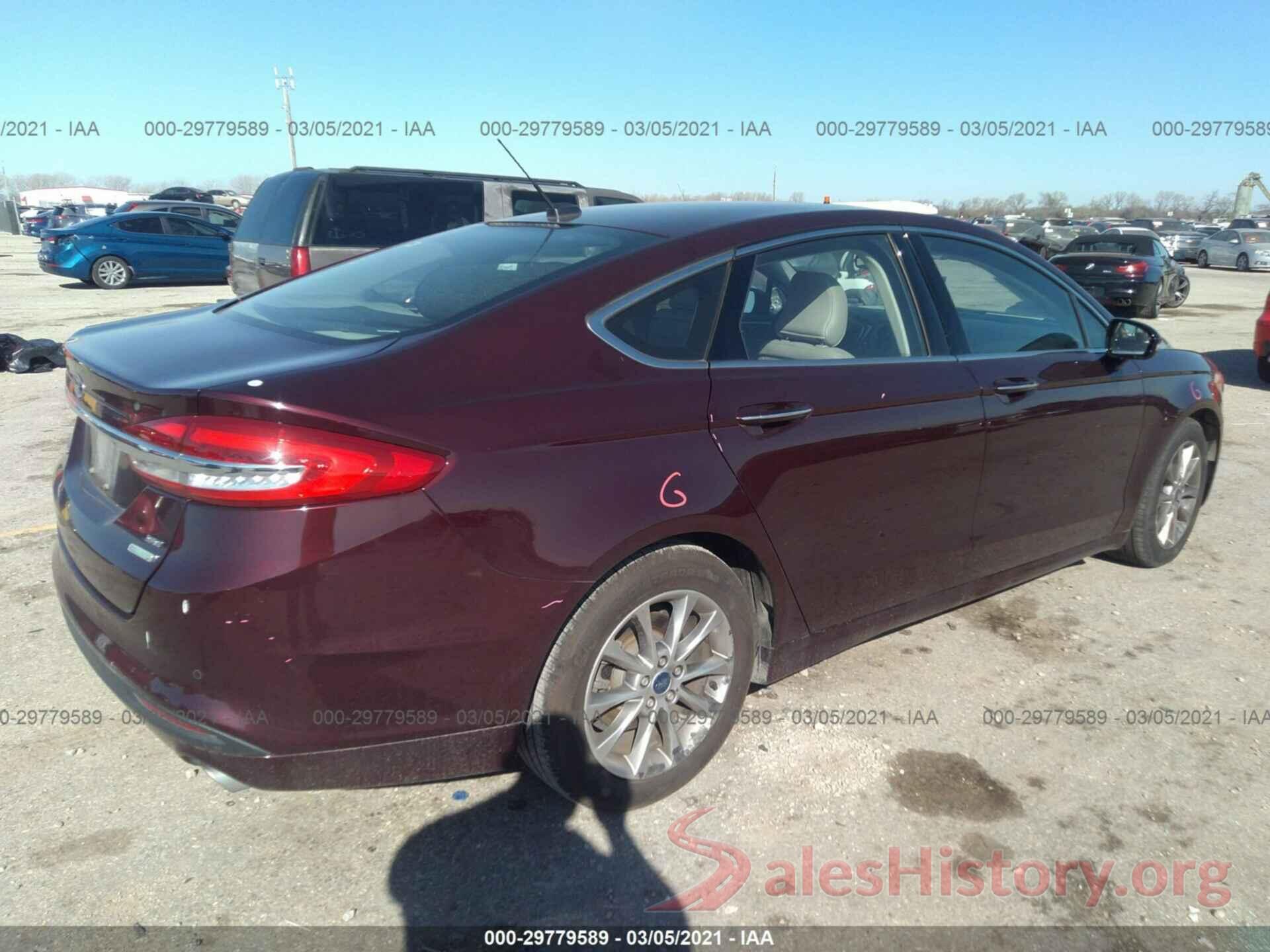 3FA6P0HD1HR129413 2017 FORD FUSION