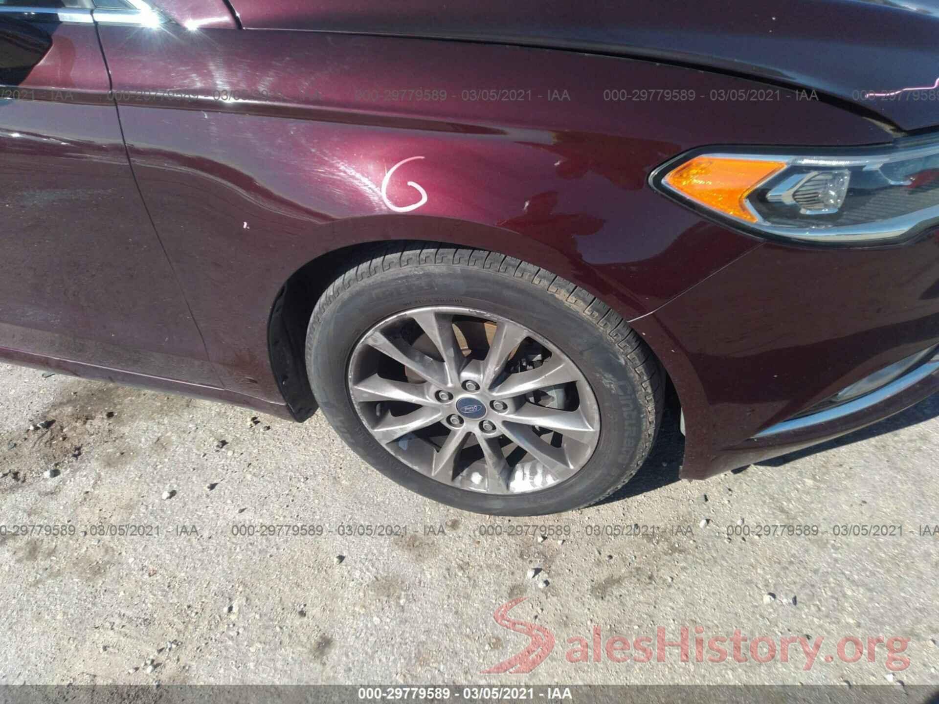 3FA6P0HD1HR129413 2017 FORD FUSION