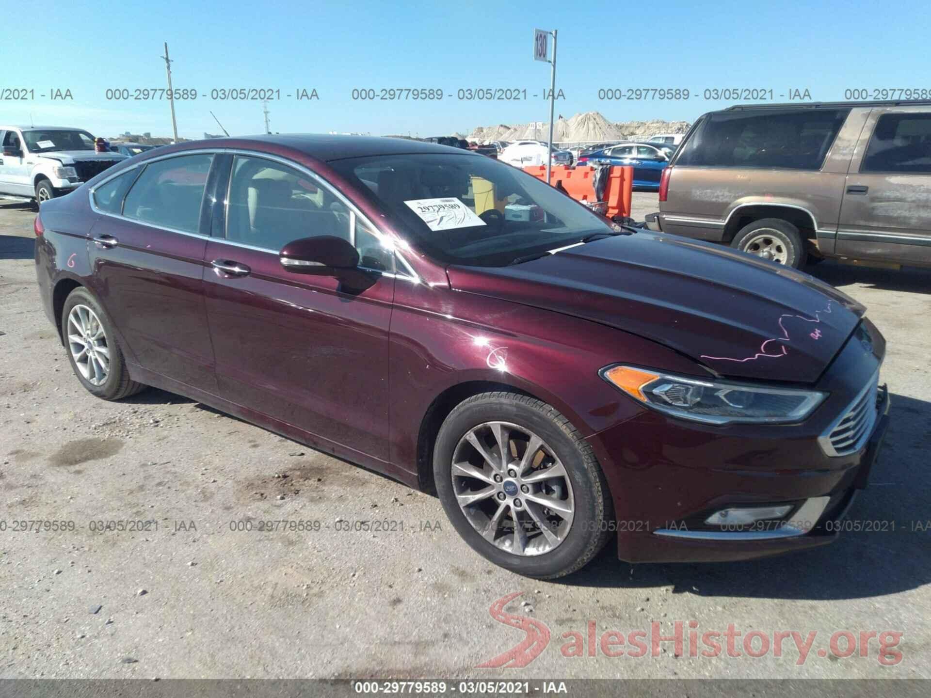 3FA6P0HD1HR129413 2017 FORD FUSION