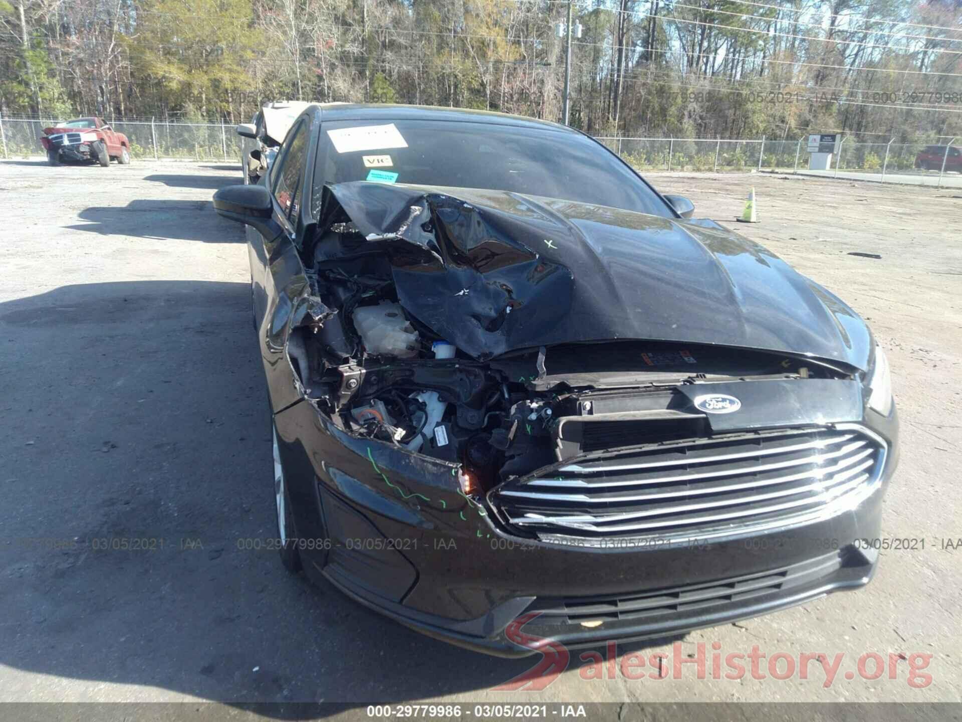 3FA6P0LUXKR188670 2019 FORD FUSION HYBRID