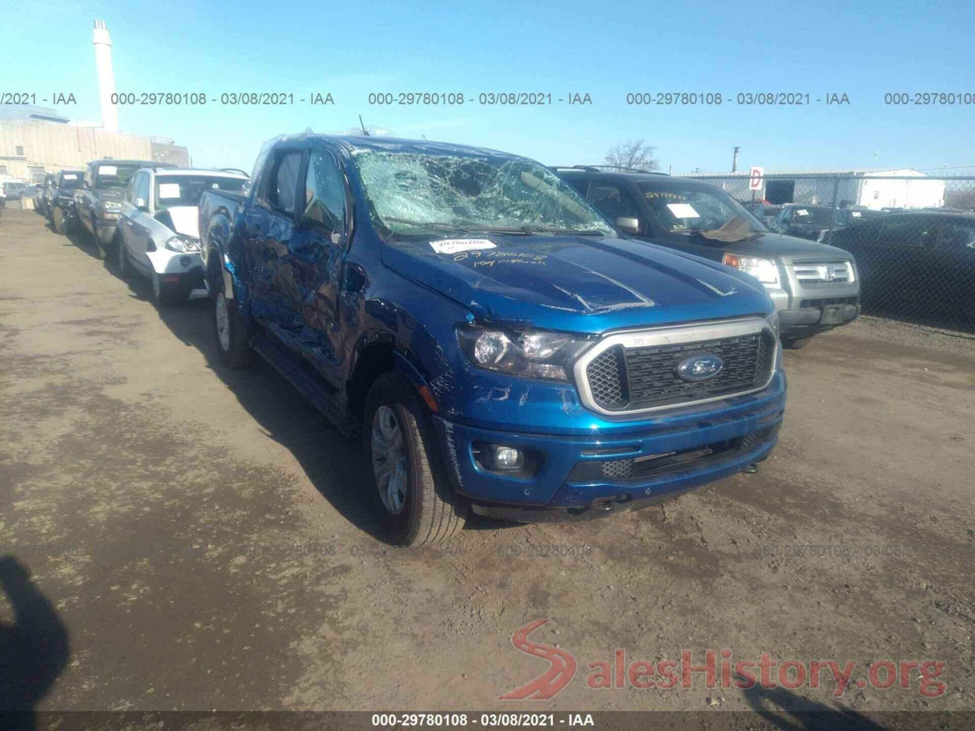 1FTER4EH8KLB10524 2019 FORD RANGER