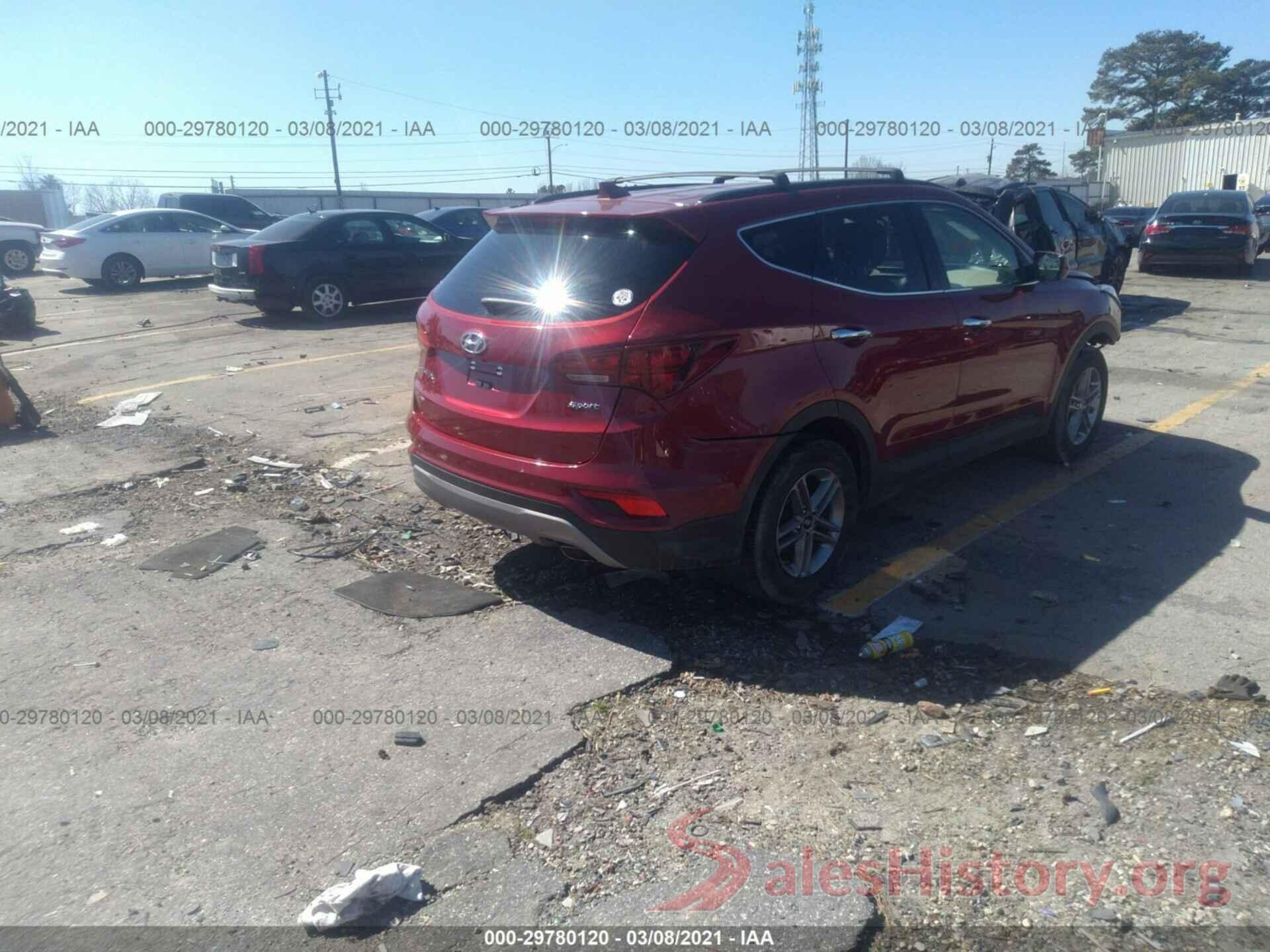 5XYZU3LB1HG468058 2017 HYUNDAI SANTA FE SPORT