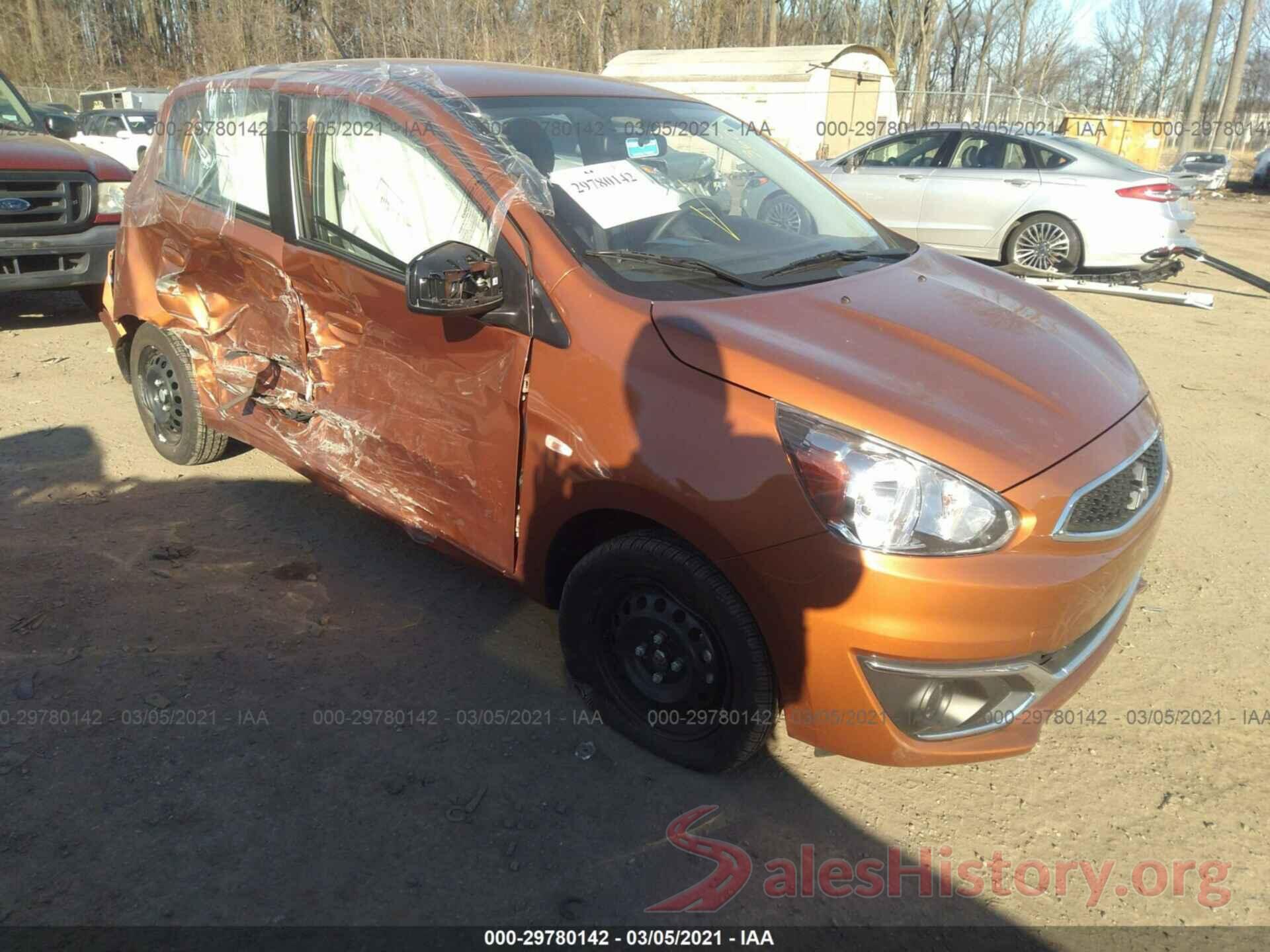 ML32A3HJ8LH003015 2020 MITSUBISHI MIRAGE