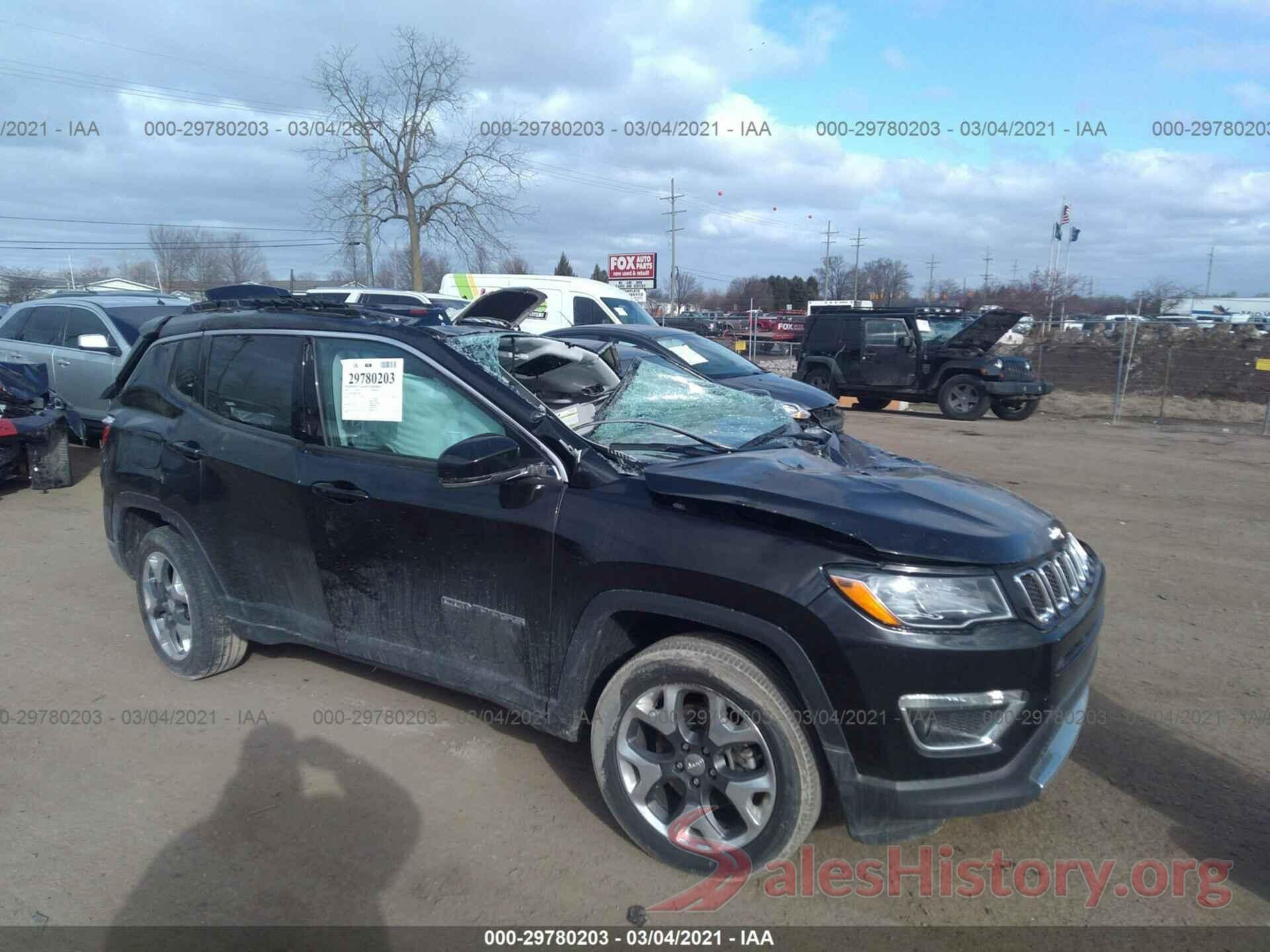 3C4NJDCB8KT791892 2019 JEEP COMPASS