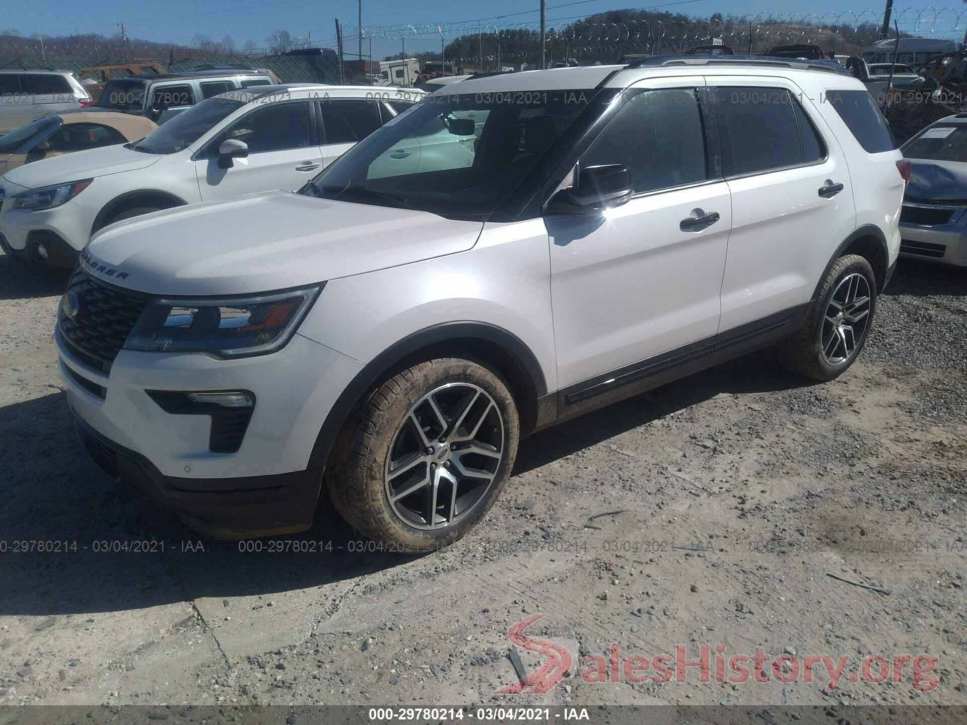 1FM5K8GT0JGA76370 2018 FORD EXPLORER