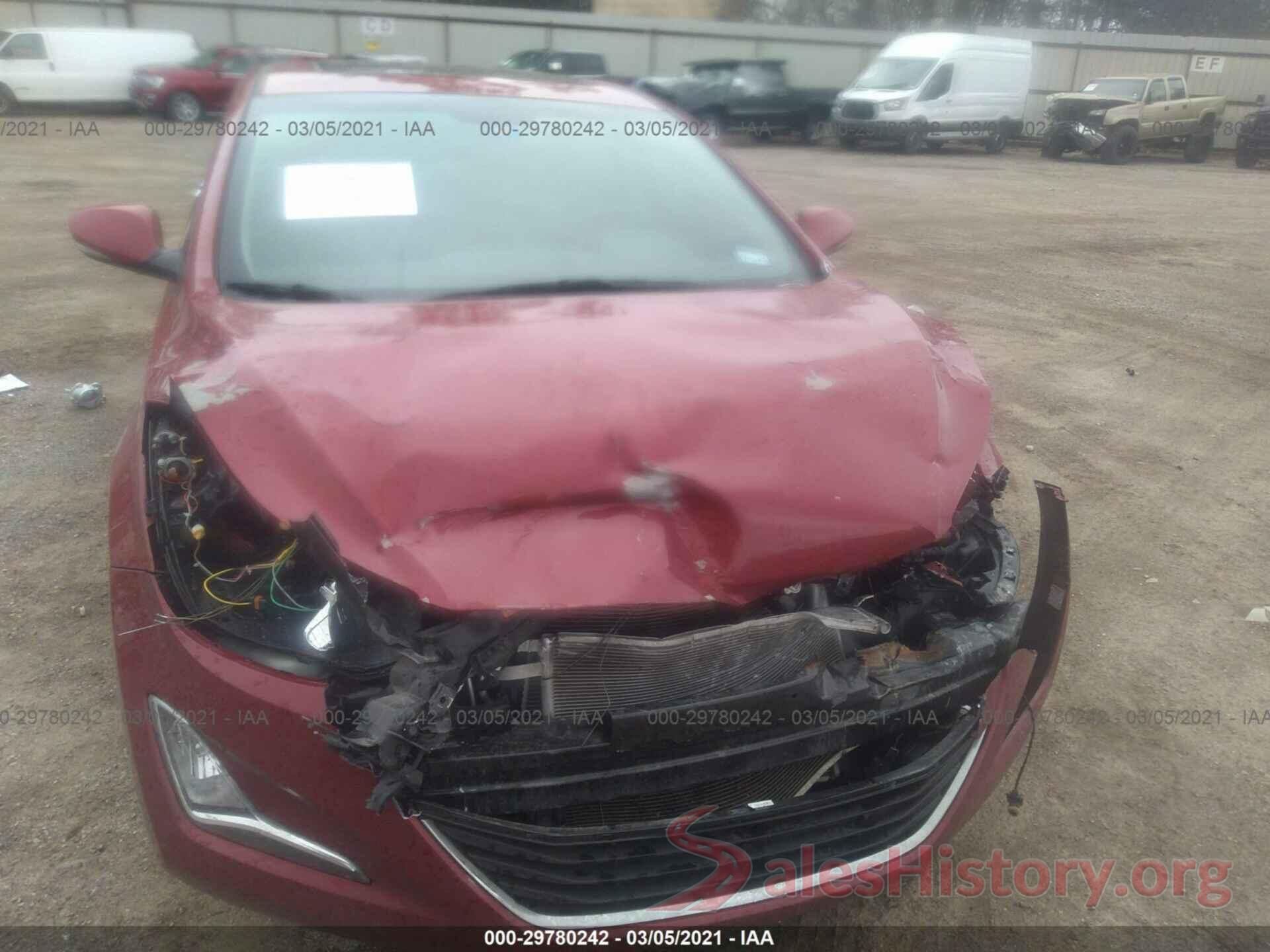 KMHDH4AE1GU604103 2016 HYUNDAI ELANTRA