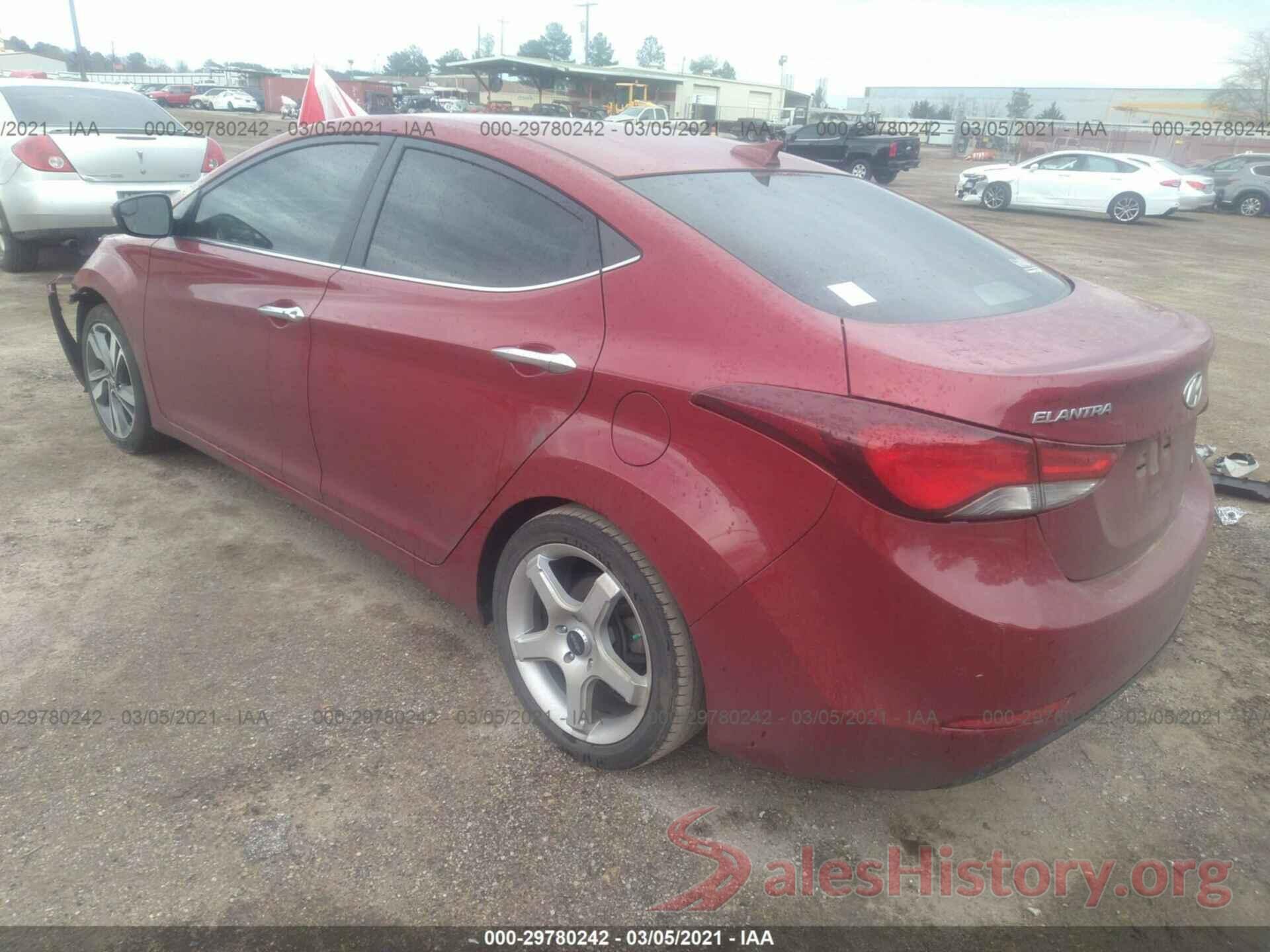 KMHDH4AE1GU604103 2016 HYUNDAI ELANTRA