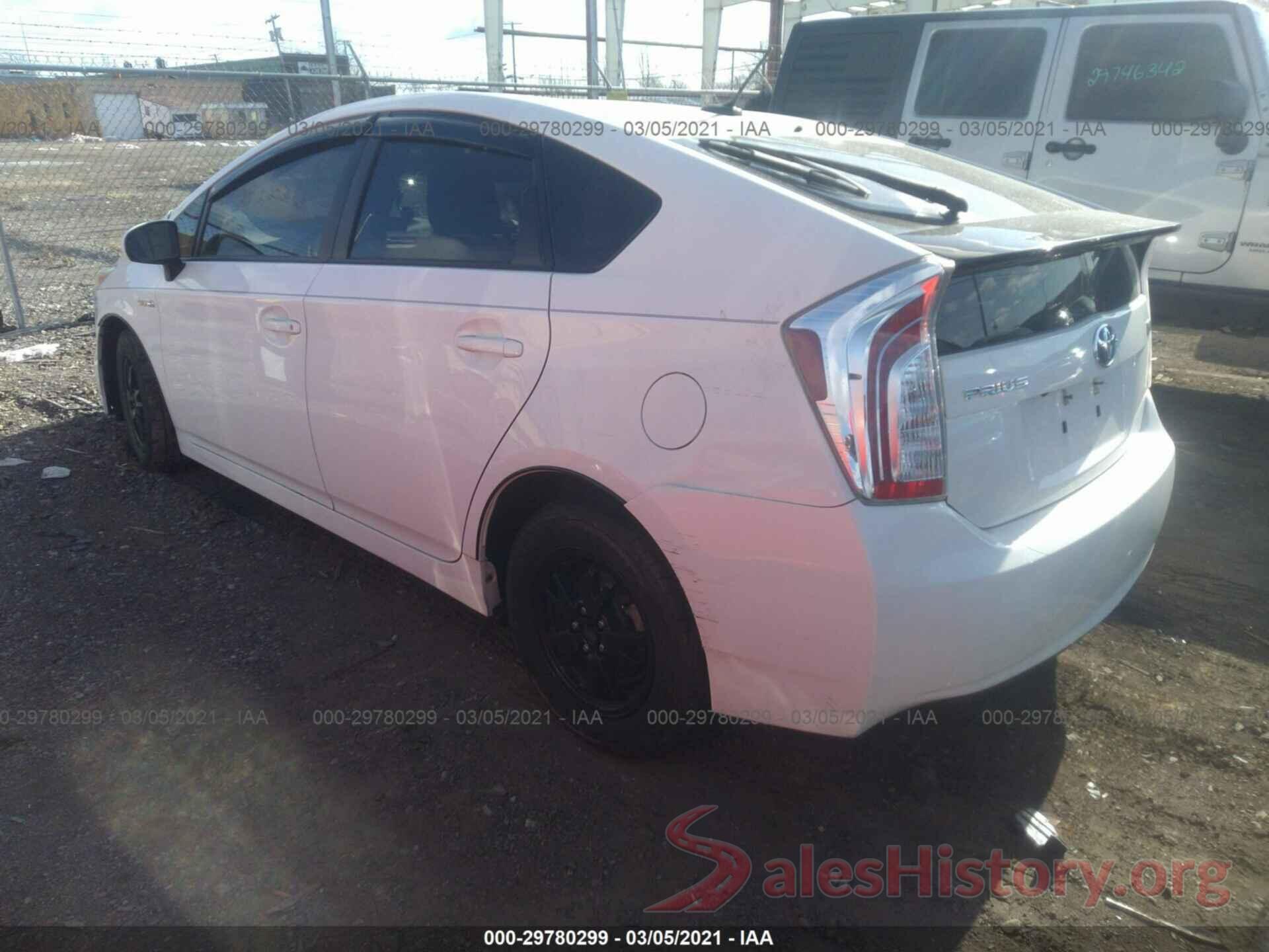 JTDKN3DU0F1920741 2015 TOYOTA PRIUS