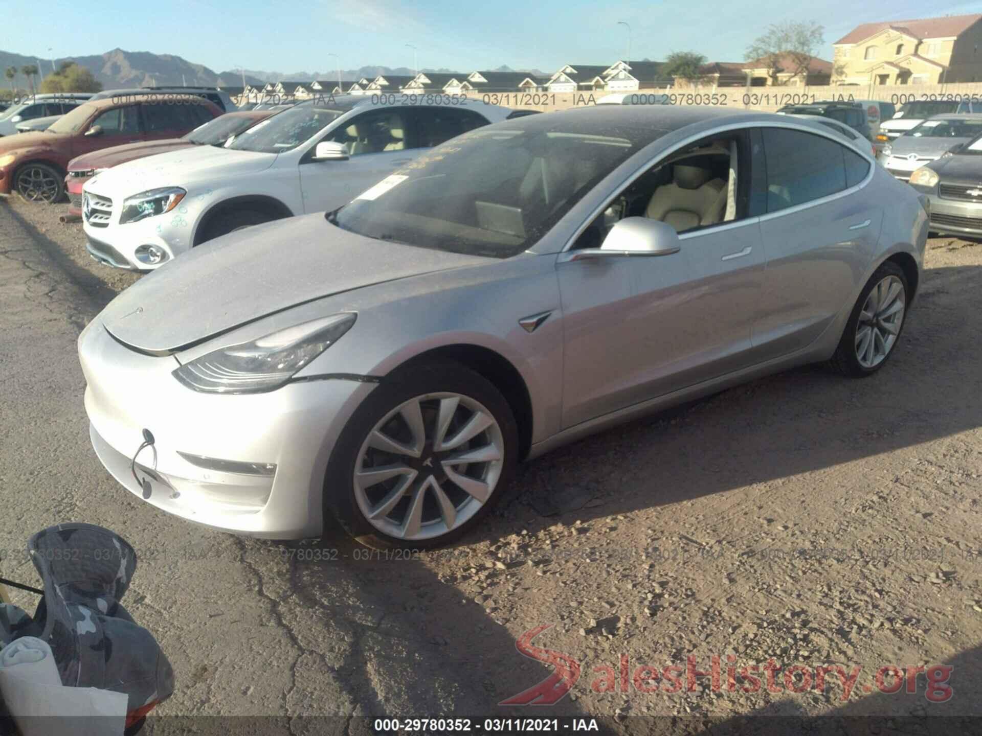 5YJ3E1EA8JF048547 2018 TESLA MODEL 3