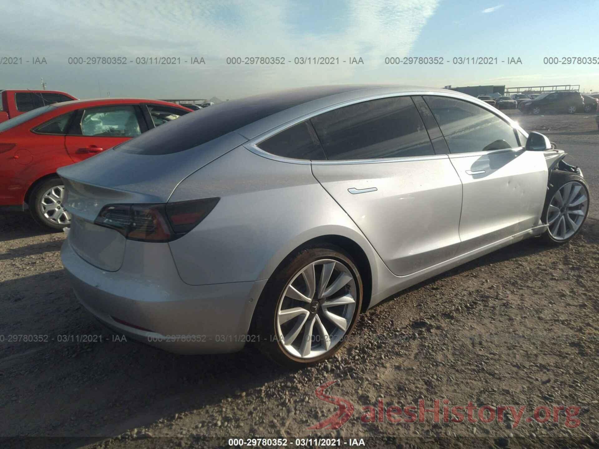 5YJ3E1EA8JF048547 2018 TESLA MODEL 3