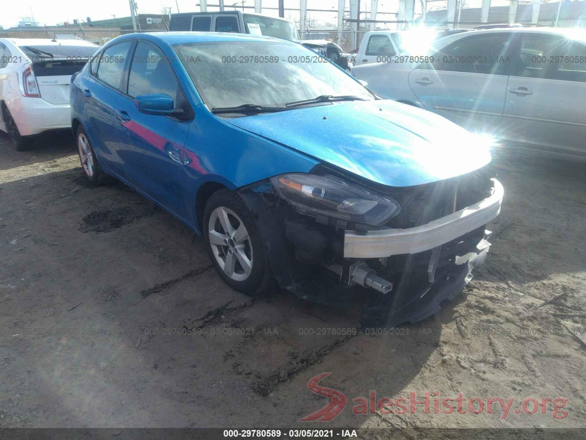 1C3CDFBB0GD591585 2016 DODGE DART