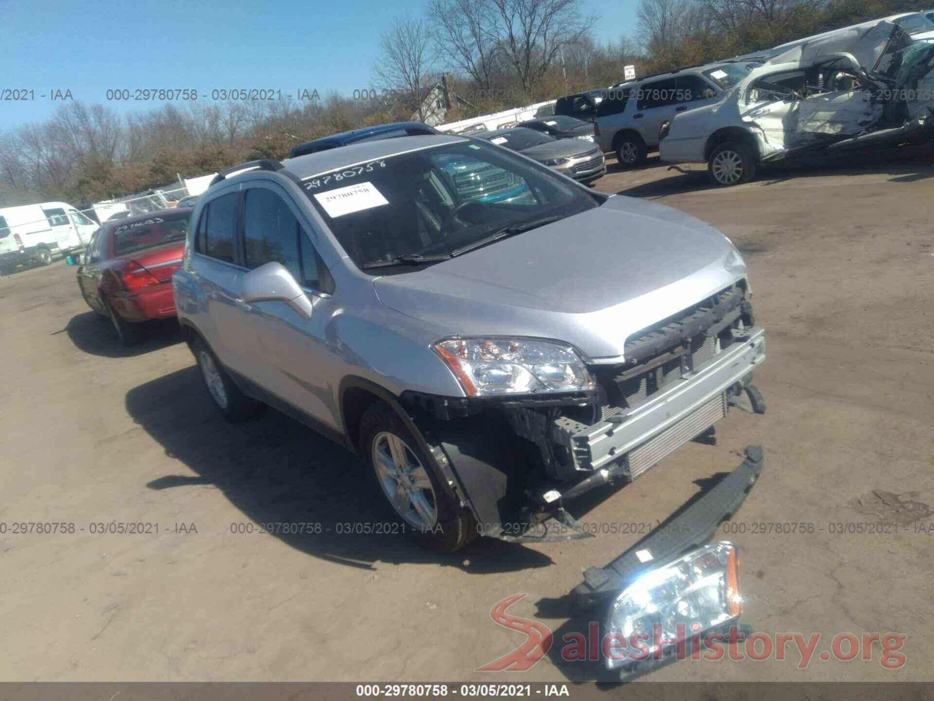 KL7CJLSB9GB611487 2016 CHEVROLET TRAX