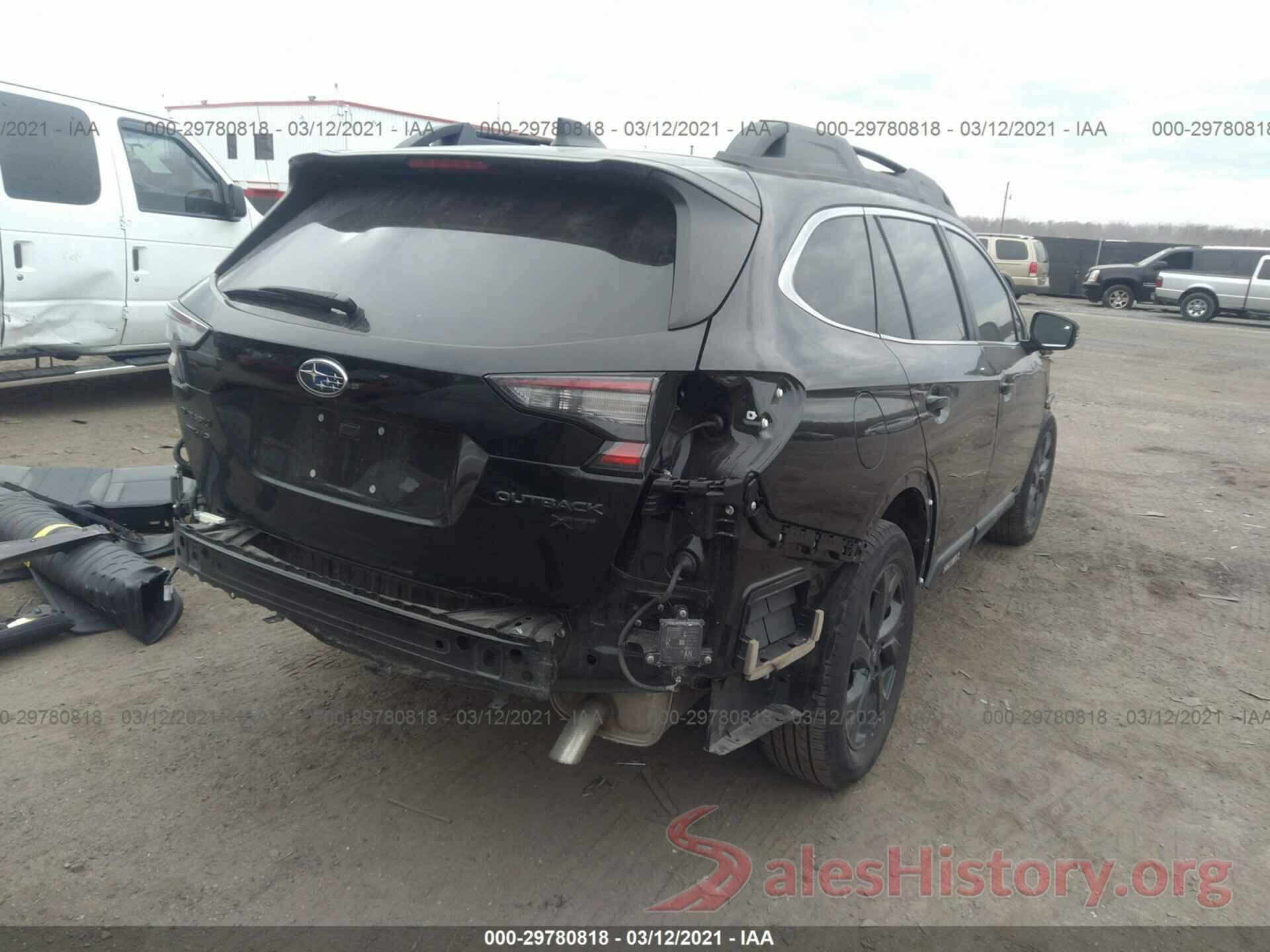 4S4BTGKD2L3116825 2020 SUBARU OUTBACK