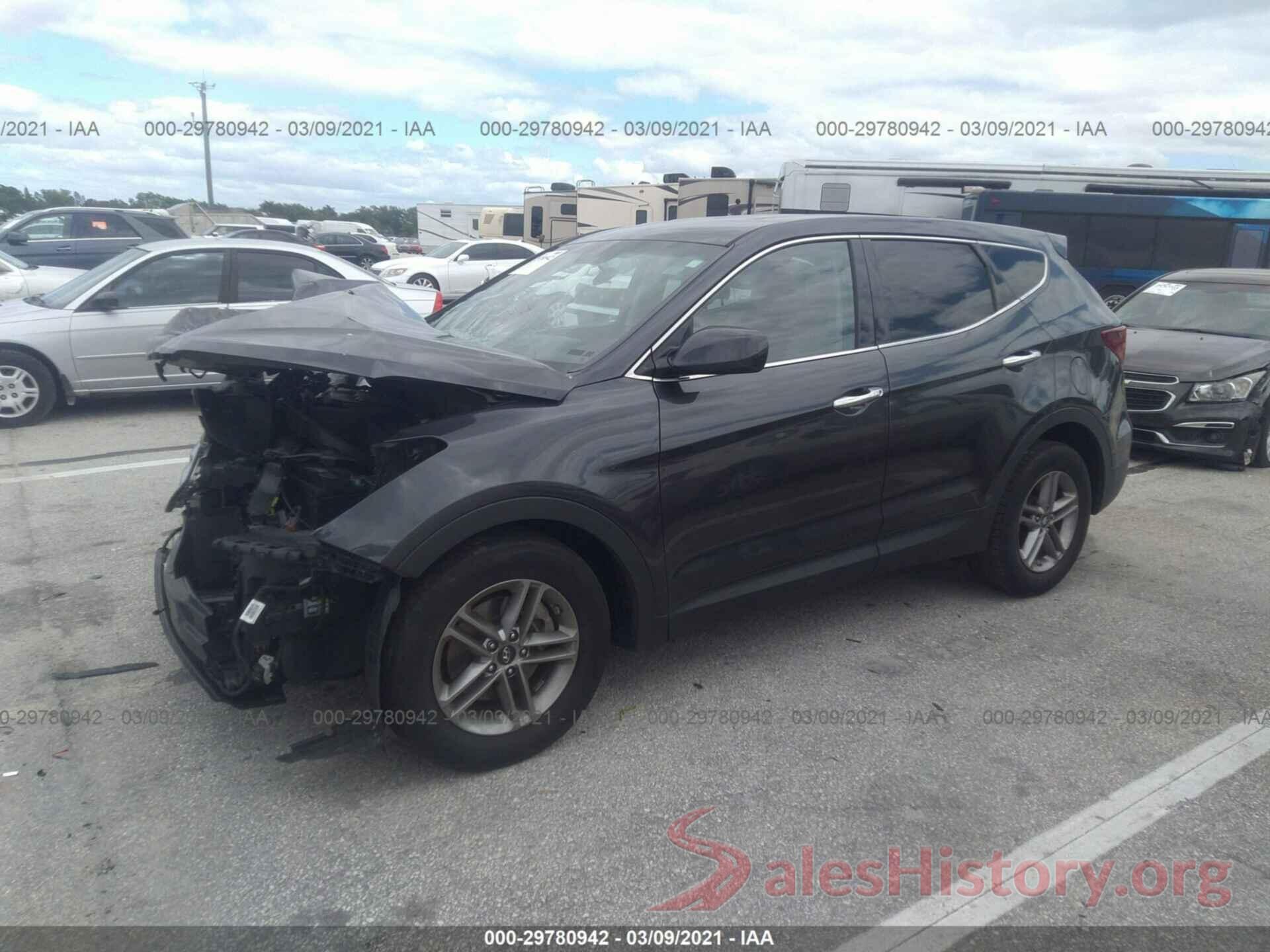 5XYZTDLB8HG465845 2017 HYUNDAI SANTA FE SPORT