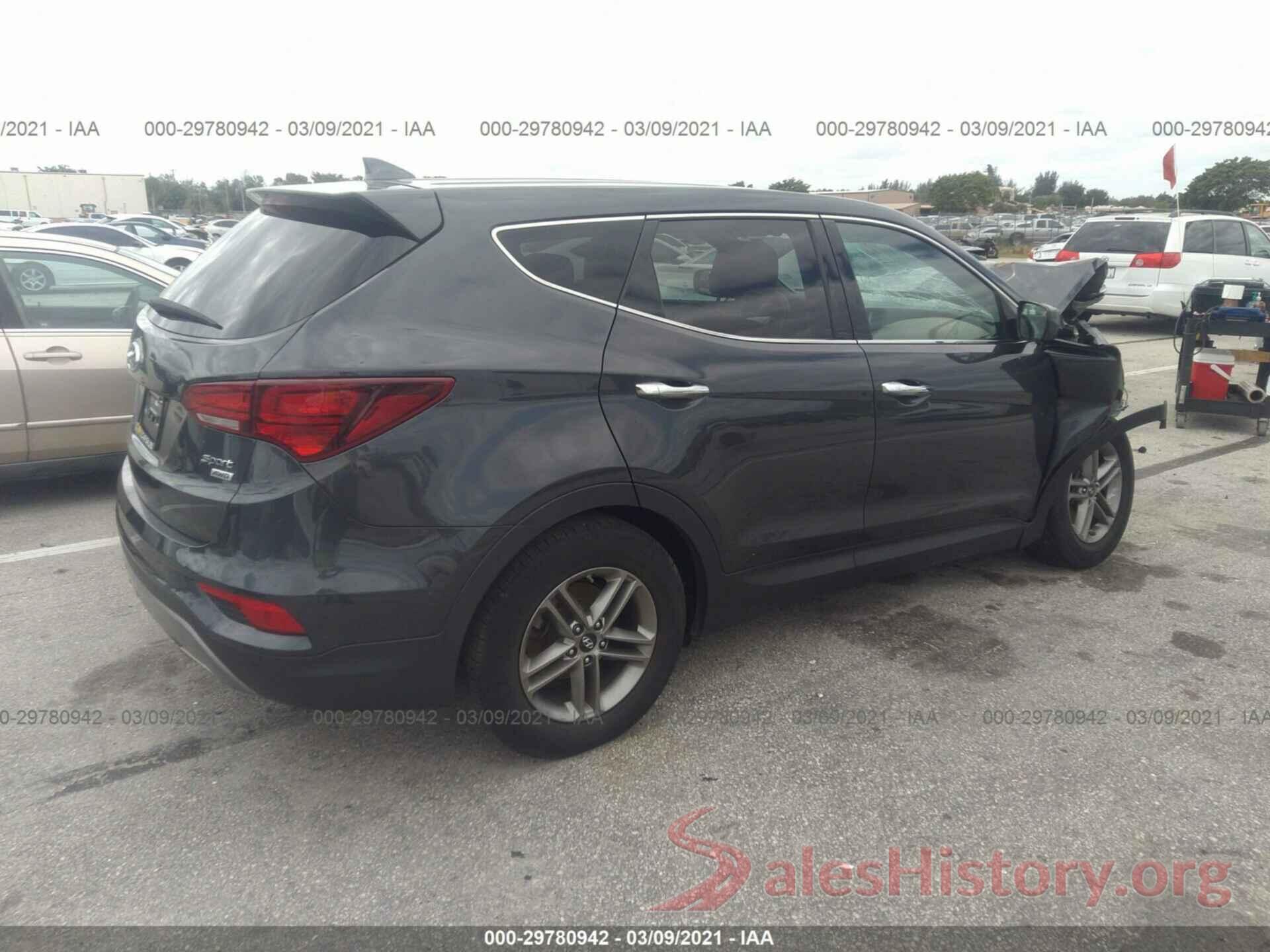 5XYZTDLB8HG465845 2017 HYUNDAI SANTA FE SPORT