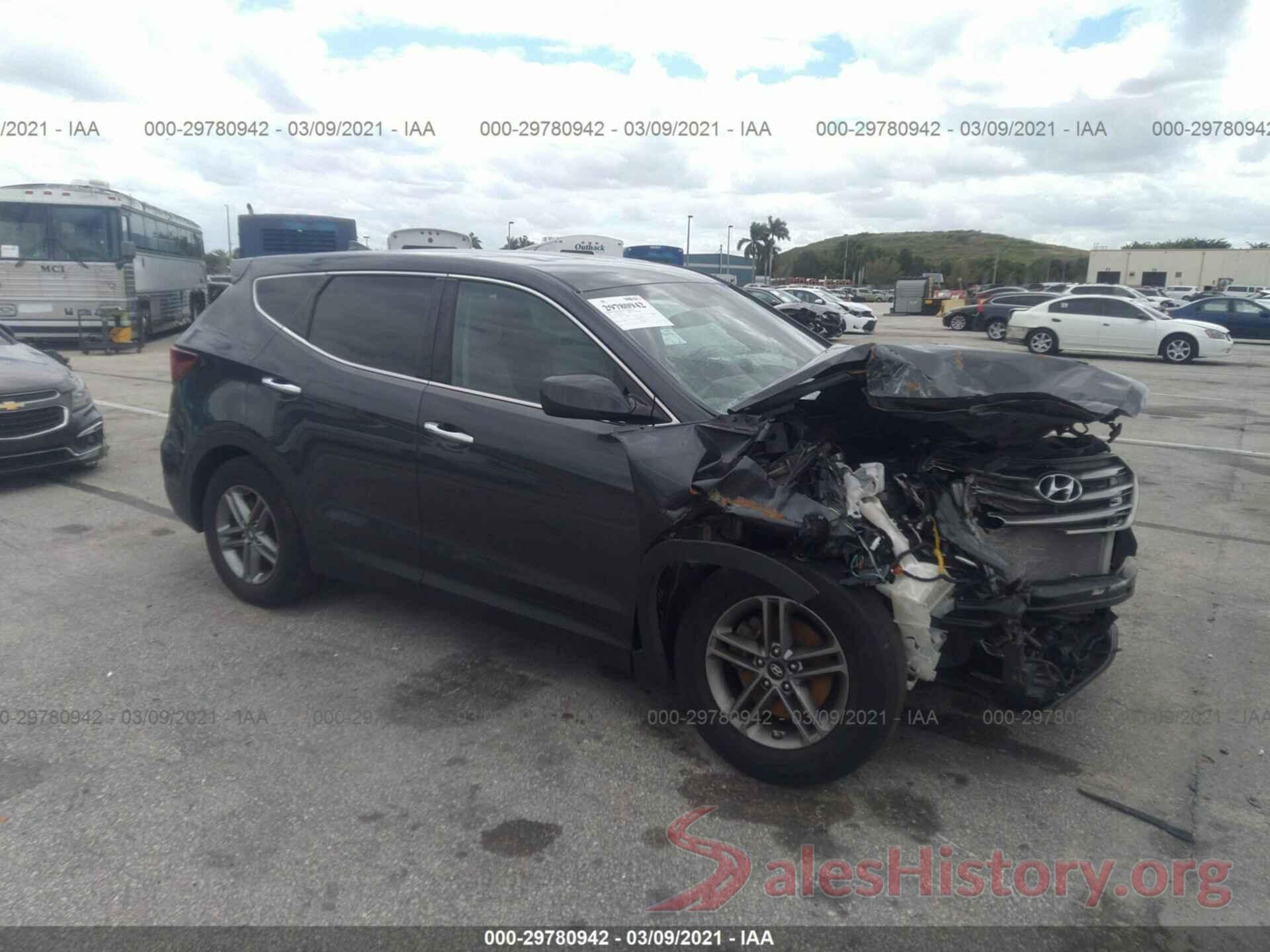 5XYZTDLB8HG465845 2017 HYUNDAI SANTA FE SPORT