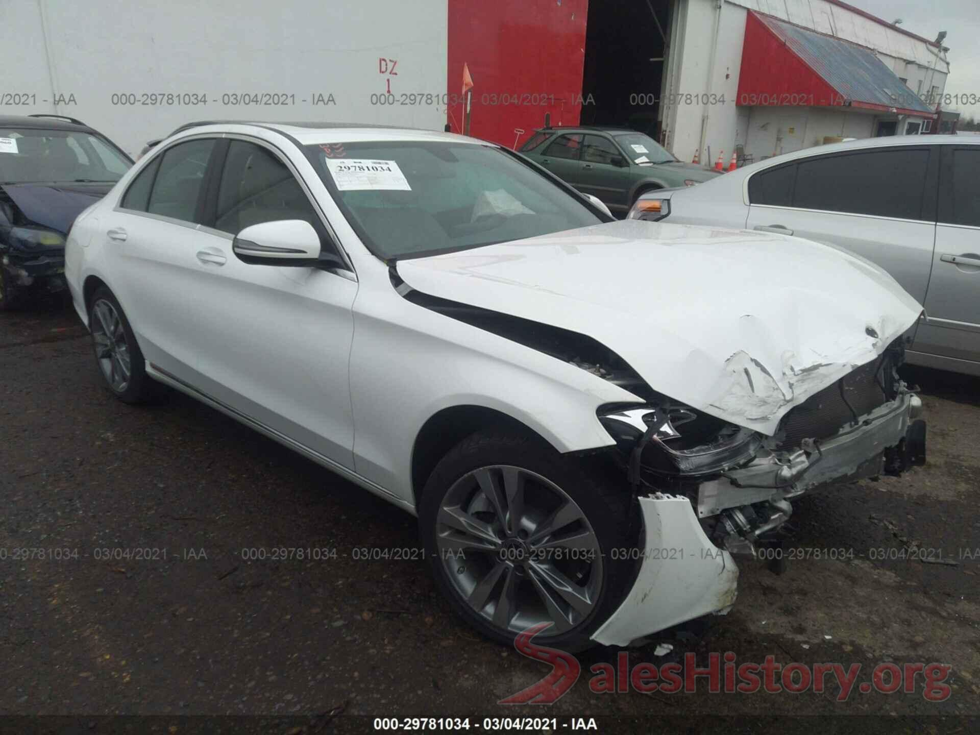 55SWF4KB2JU259735 2018 MERCEDES-BENZ C-CLASS