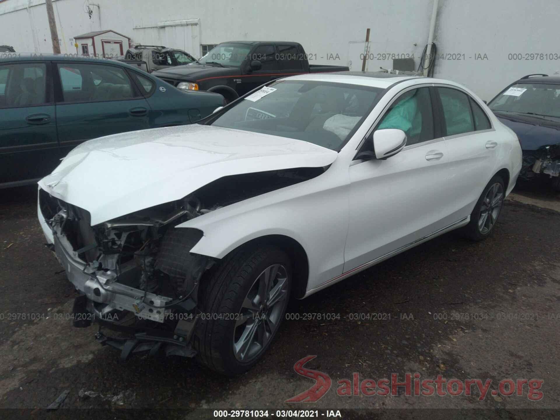 55SWF4KB2JU259735 2018 MERCEDES-BENZ C-CLASS