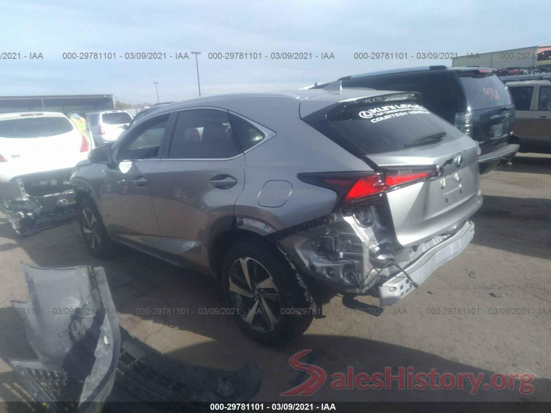 JTJGARDZ2L2218097 2020 LEXUS NX