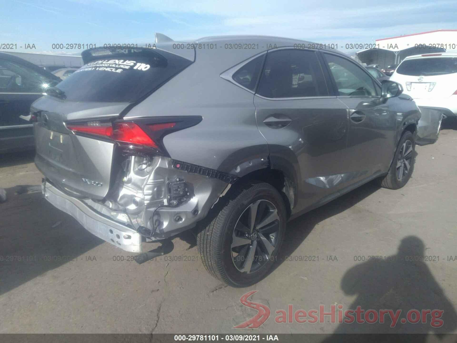 JTJGARDZ2L2218097 2020 LEXUS NX