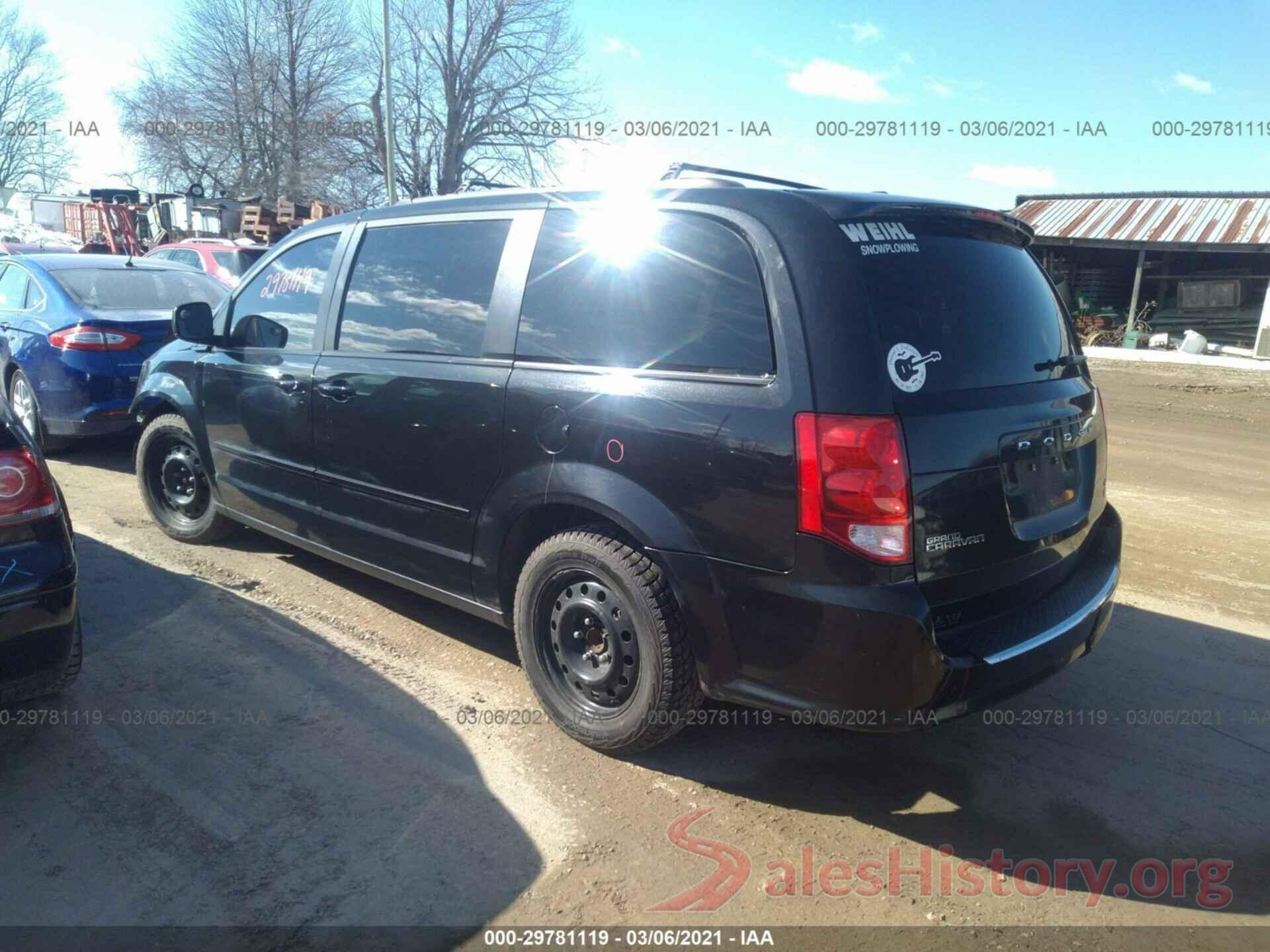 2C4RDGCGXGR234952 2016 DODGE GRAND CARAVAN