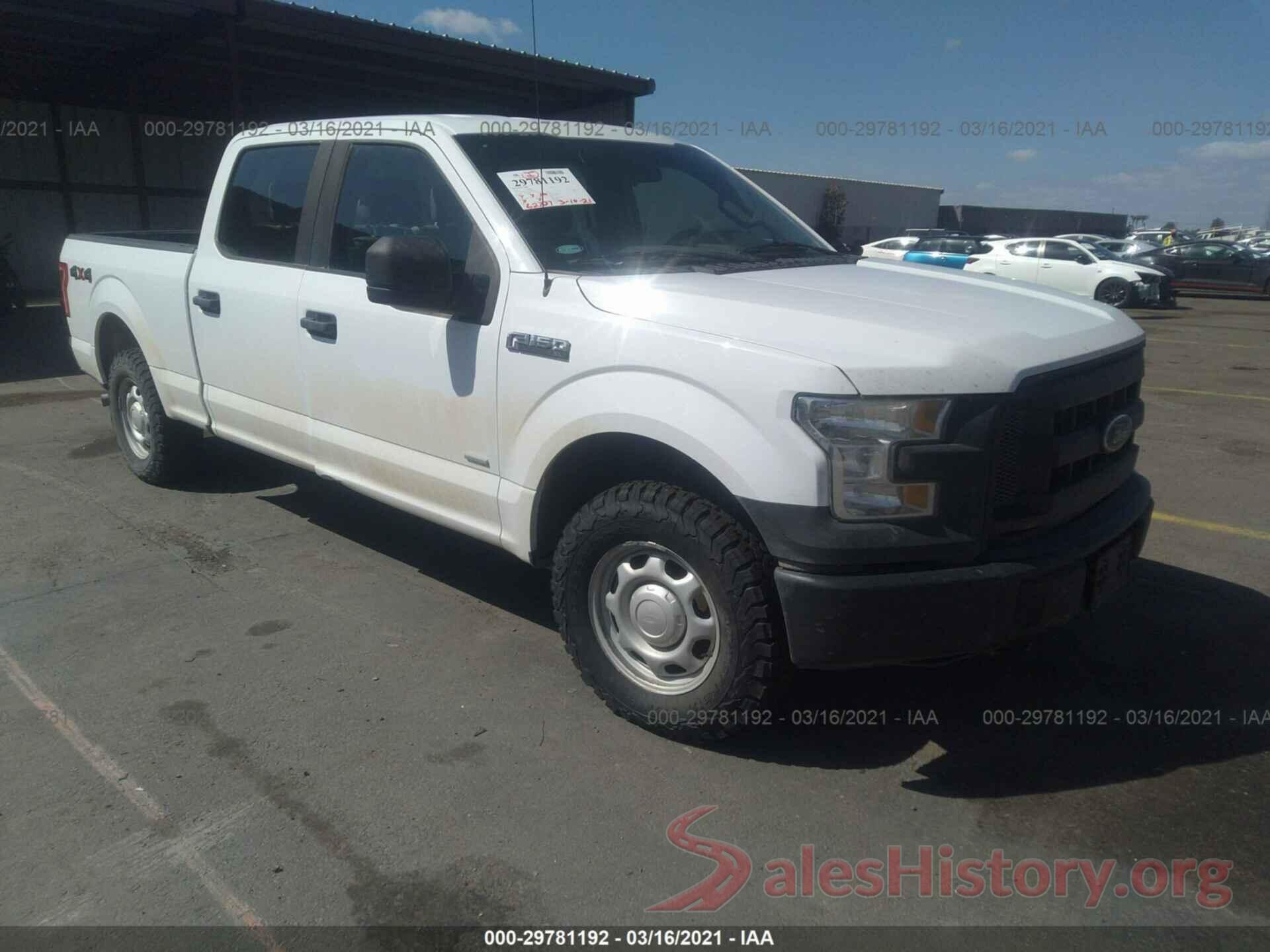 1FTFW1EG5GKD83453 2016 FORD F-150