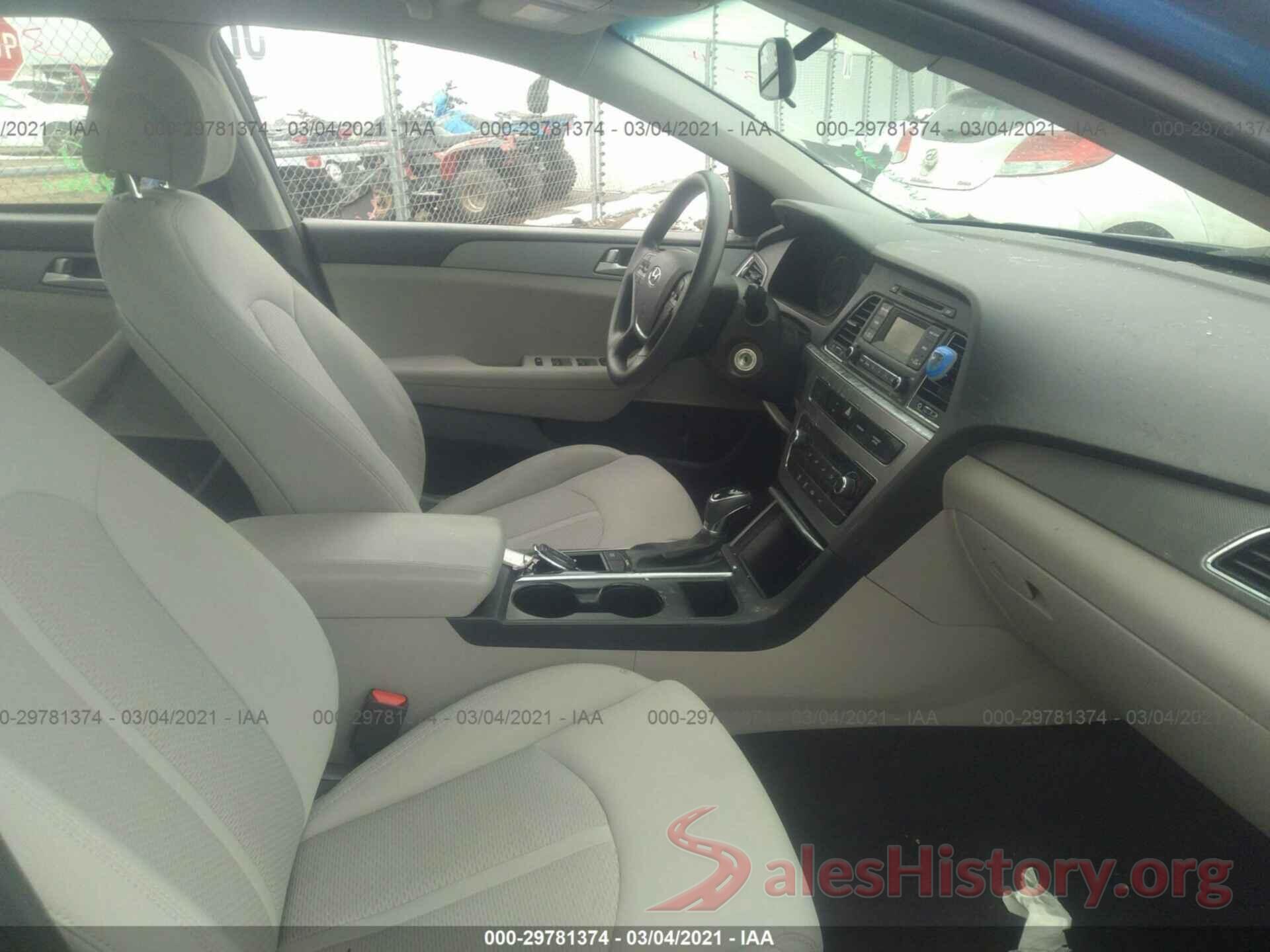 5NPE24AF9HH583970 2017 HYUNDAI SONATA