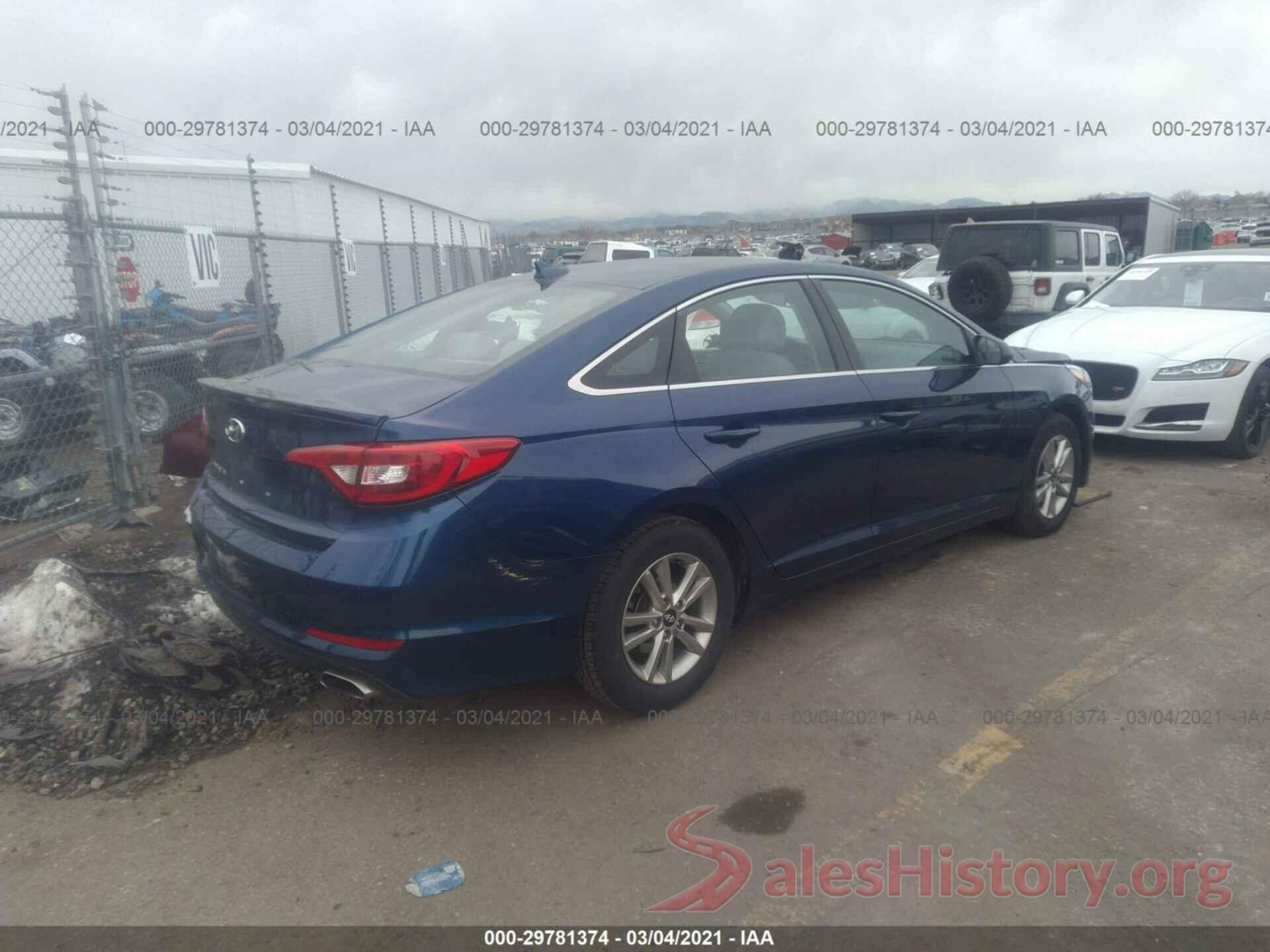 5NPE24AF9HH583970 2017 HYUNDAI SONATA