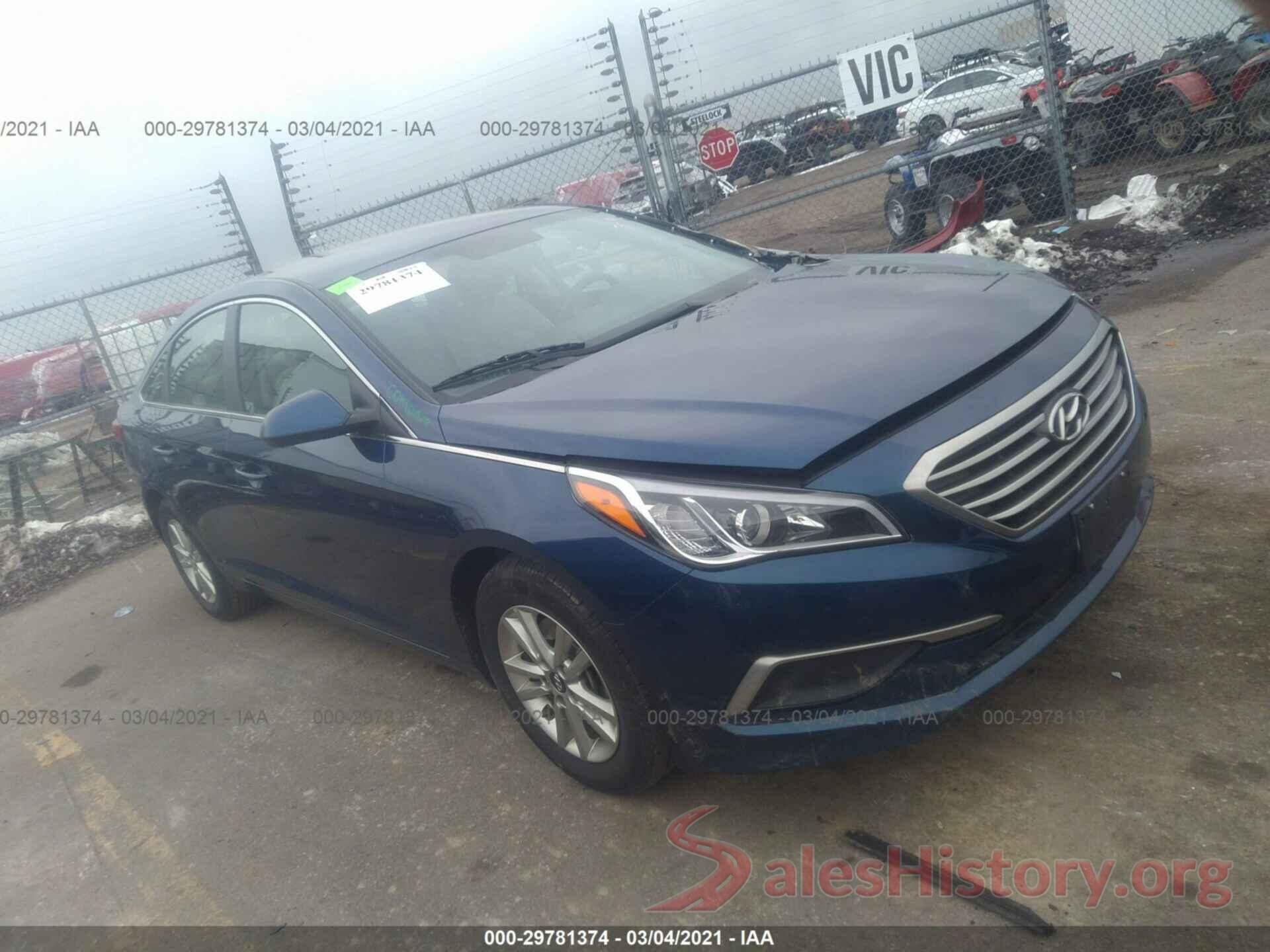 5NPE24AF9HH583970 2017 HYUNDAI SONATA