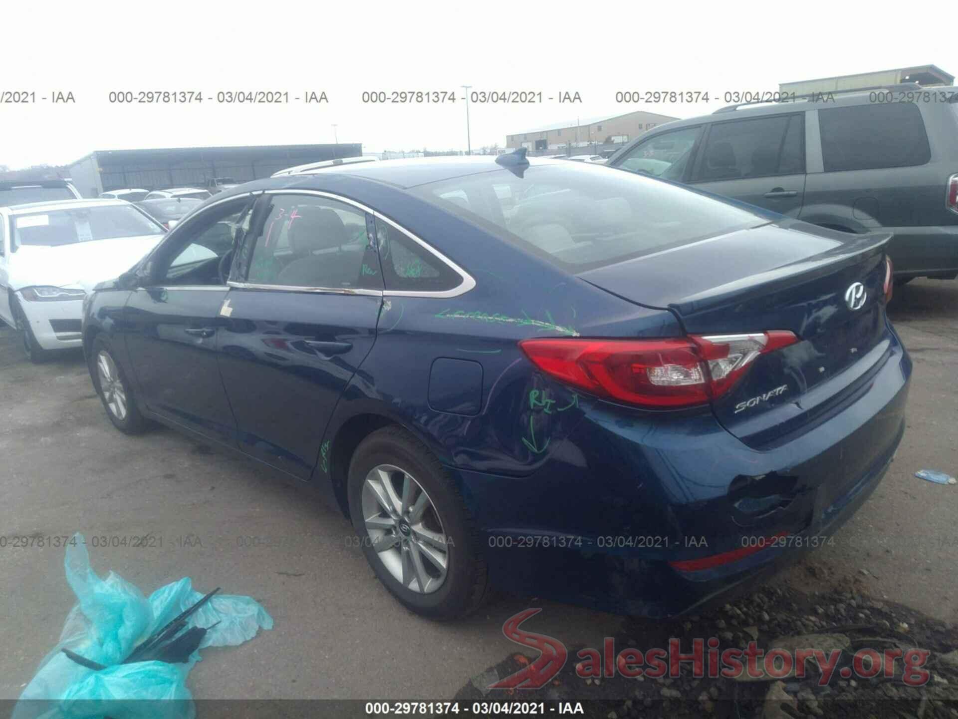 5NPE24AF9HH583970 2017 HYUNDAI SONATA