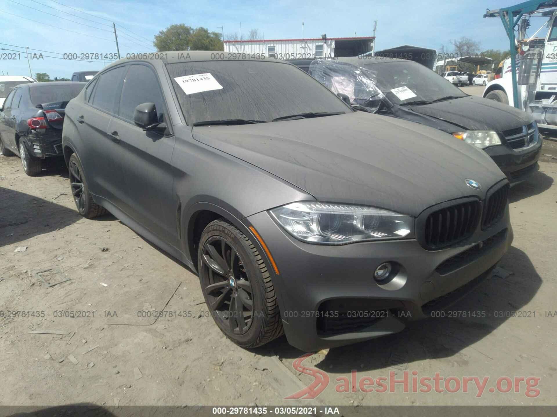 5UXKU2C55G0N78958 2016 BMW X6