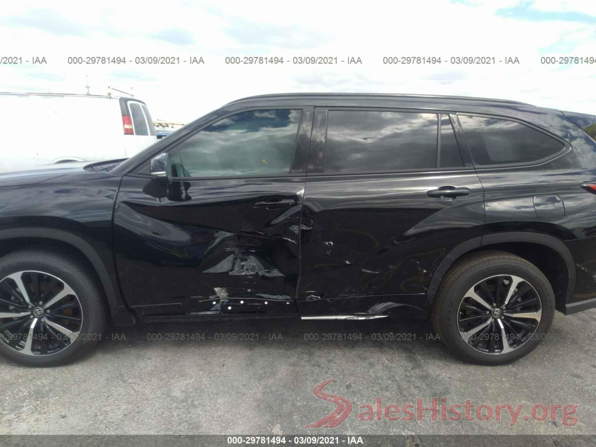 5TDLZRAH3MS048767 2021 TOYOTA HIGHLANDER