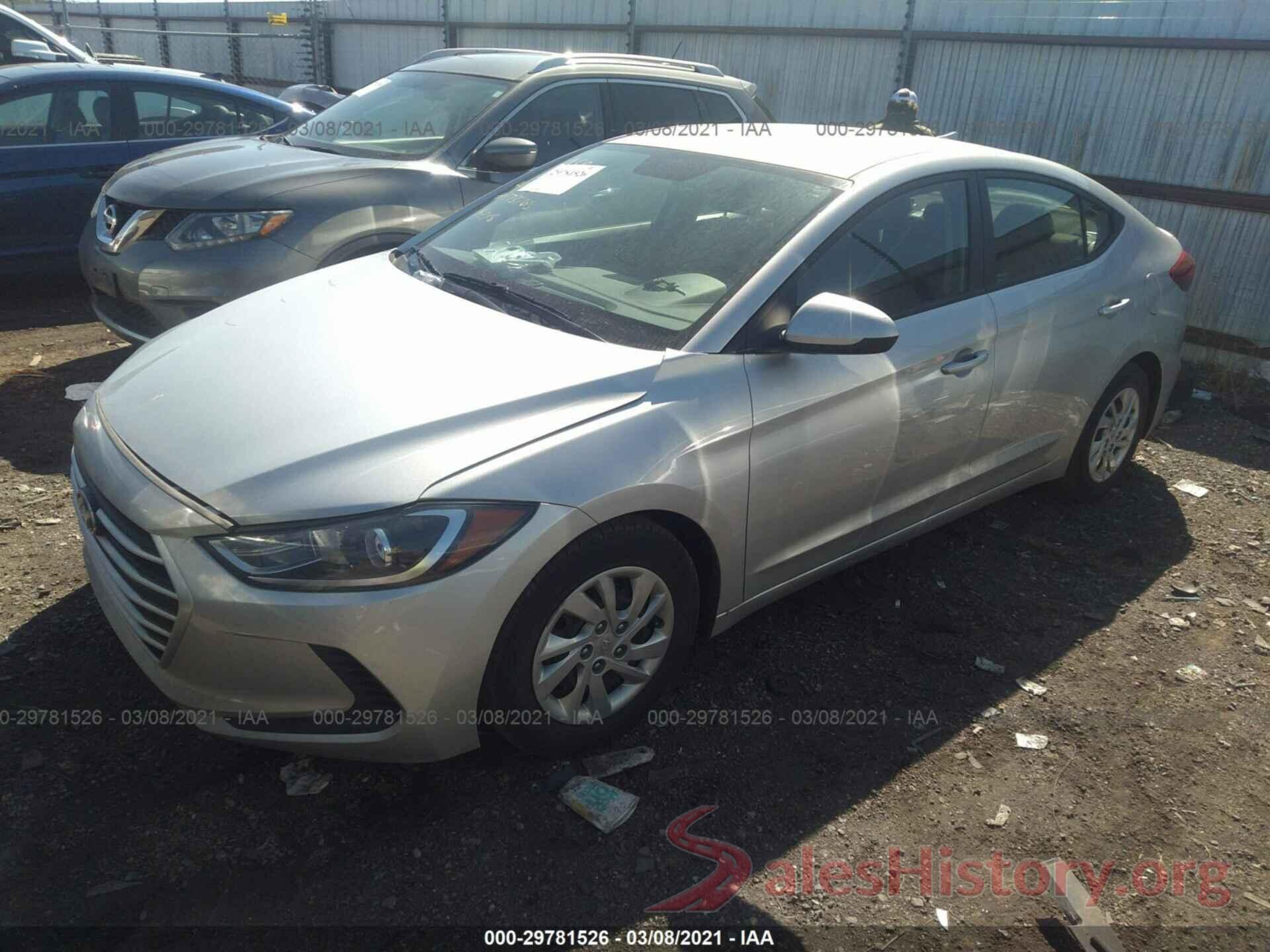 5NPD74LF0JH400178 2018 HYUNDAI ELANTRA