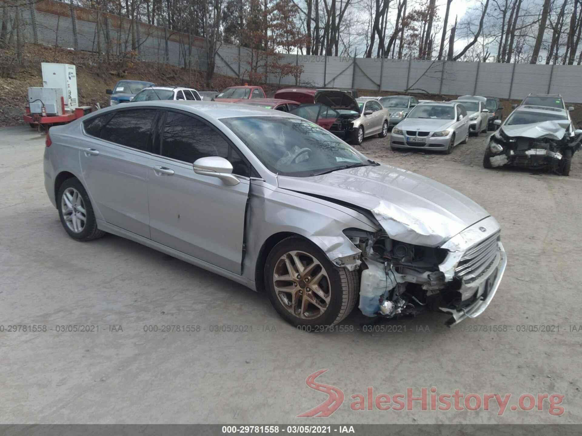 3FA6P0H7XGR189876 2016 FORD FUSION