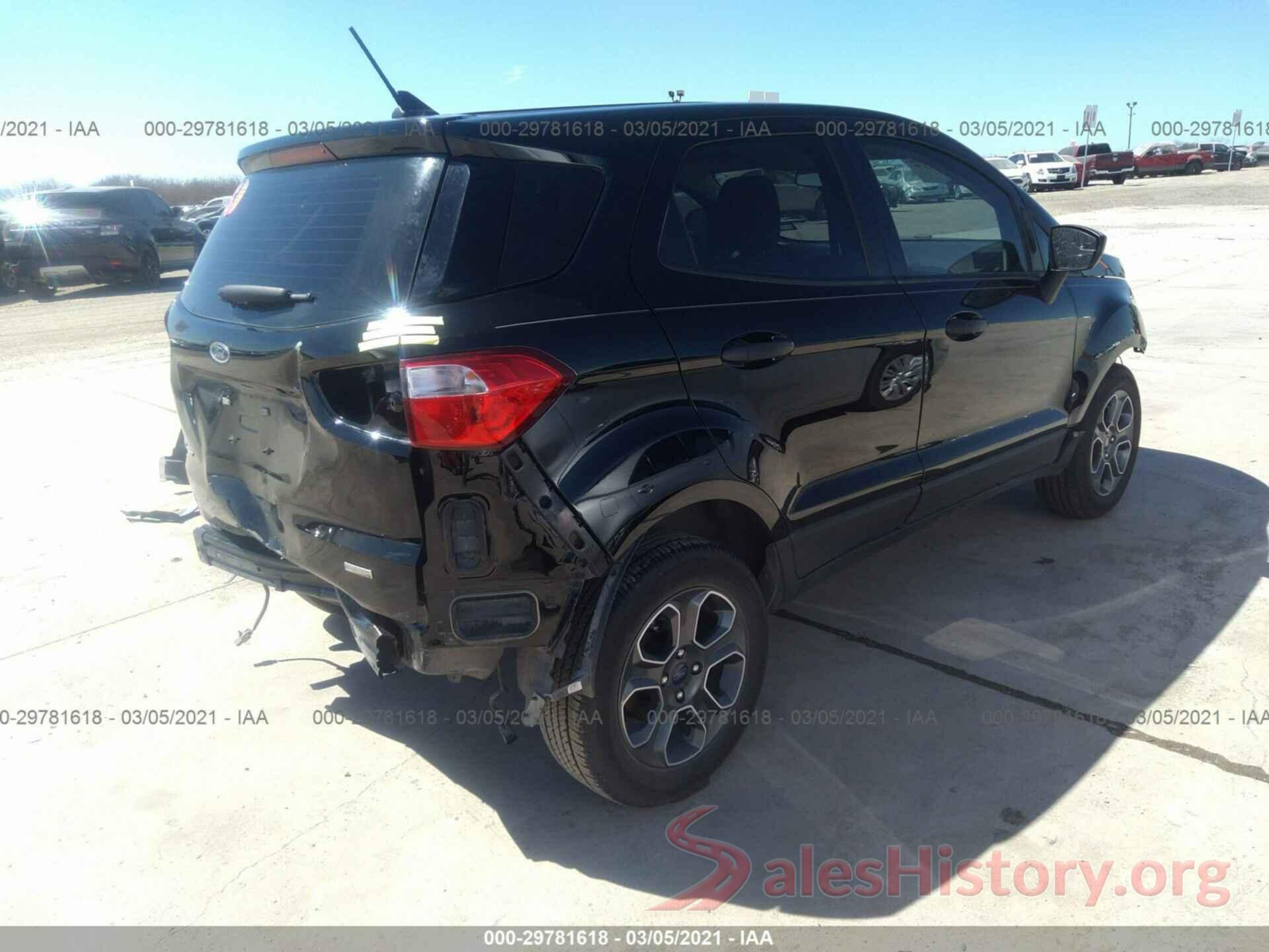 MAJ3S2FE4LC333574 2020 FORD ECOSPORT