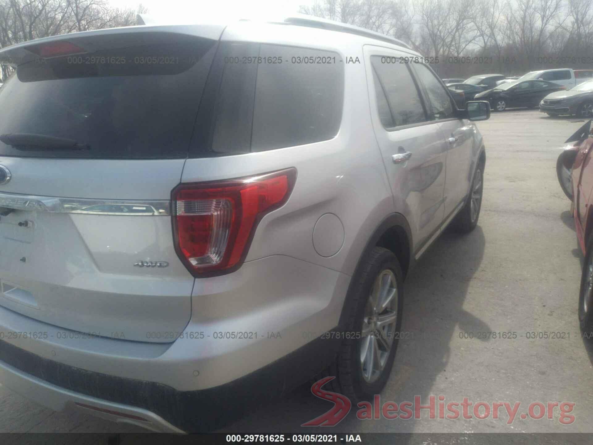 1FM5K8F83HGB81461 2017 FORD EXPLORER