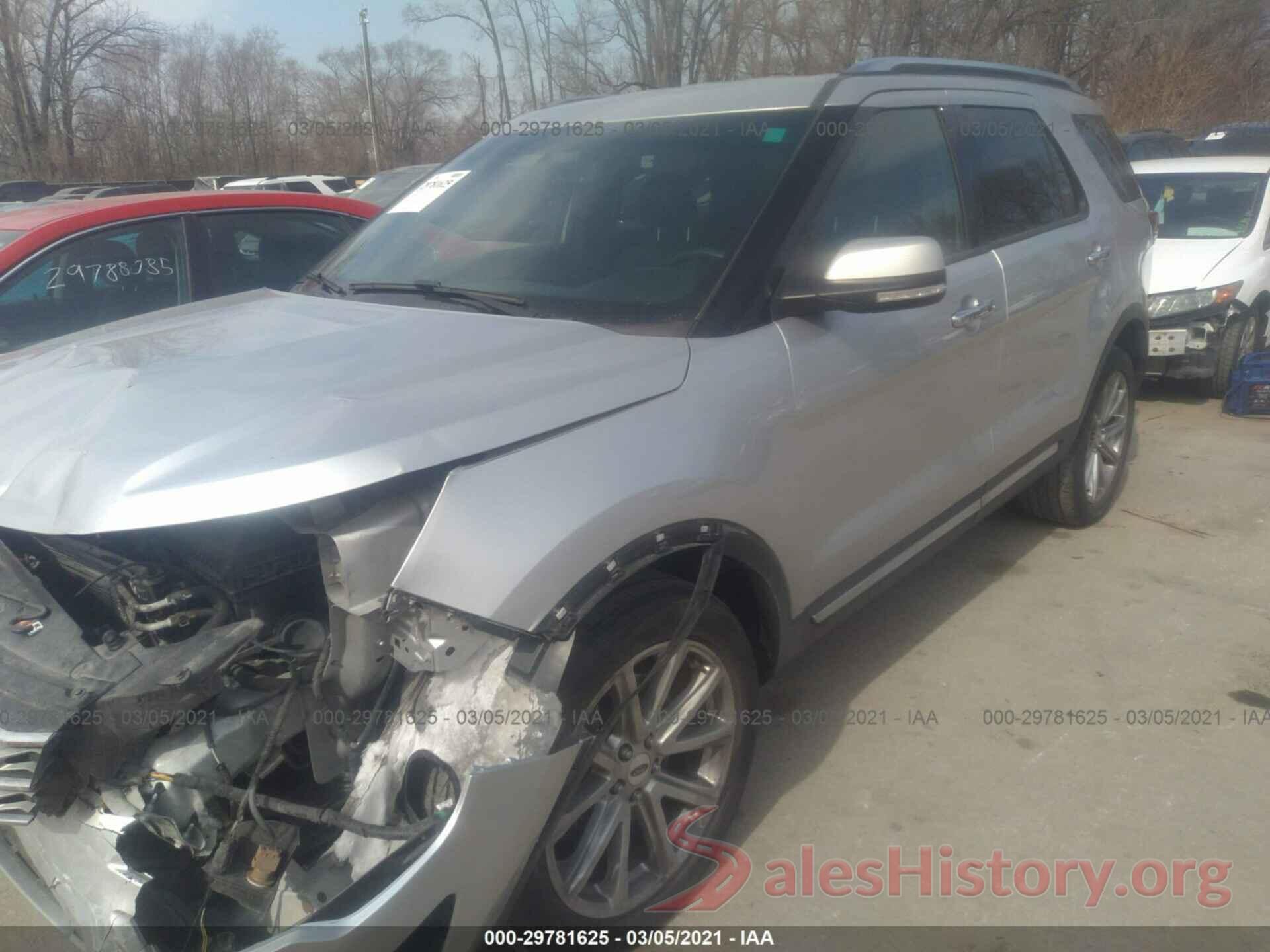 1FM5K8F83HGB81461 2017 FORD EXPLORER