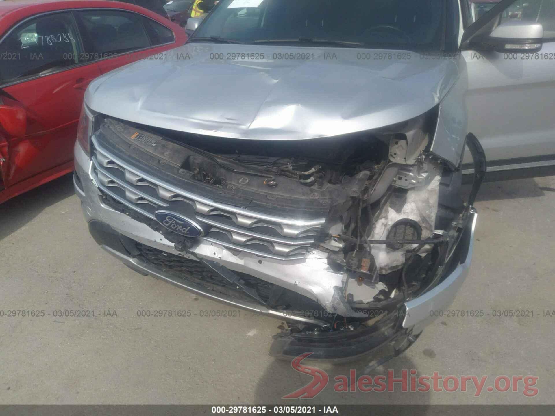 1FM5K8F83HGB81461 2017 FORD EXPLORER