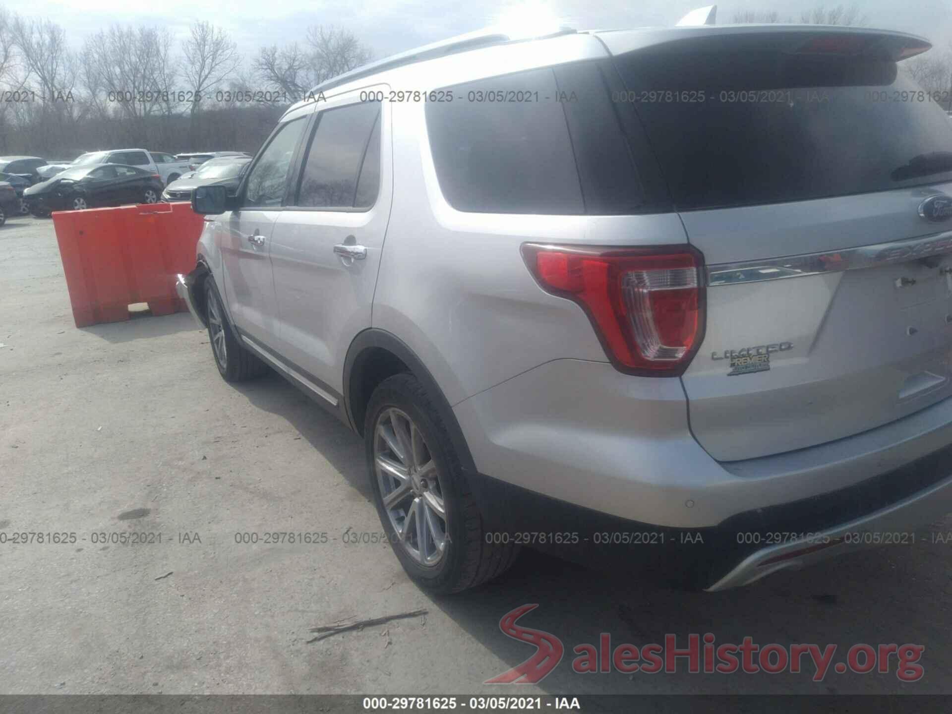 1FM5K8F83HGB81461 2017 FORD EXPLORER