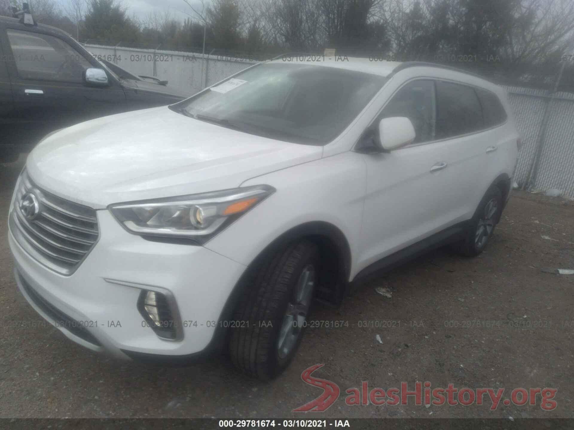 KM8SN4HF8HU182234 2017 HYUNDAI SANTA FE