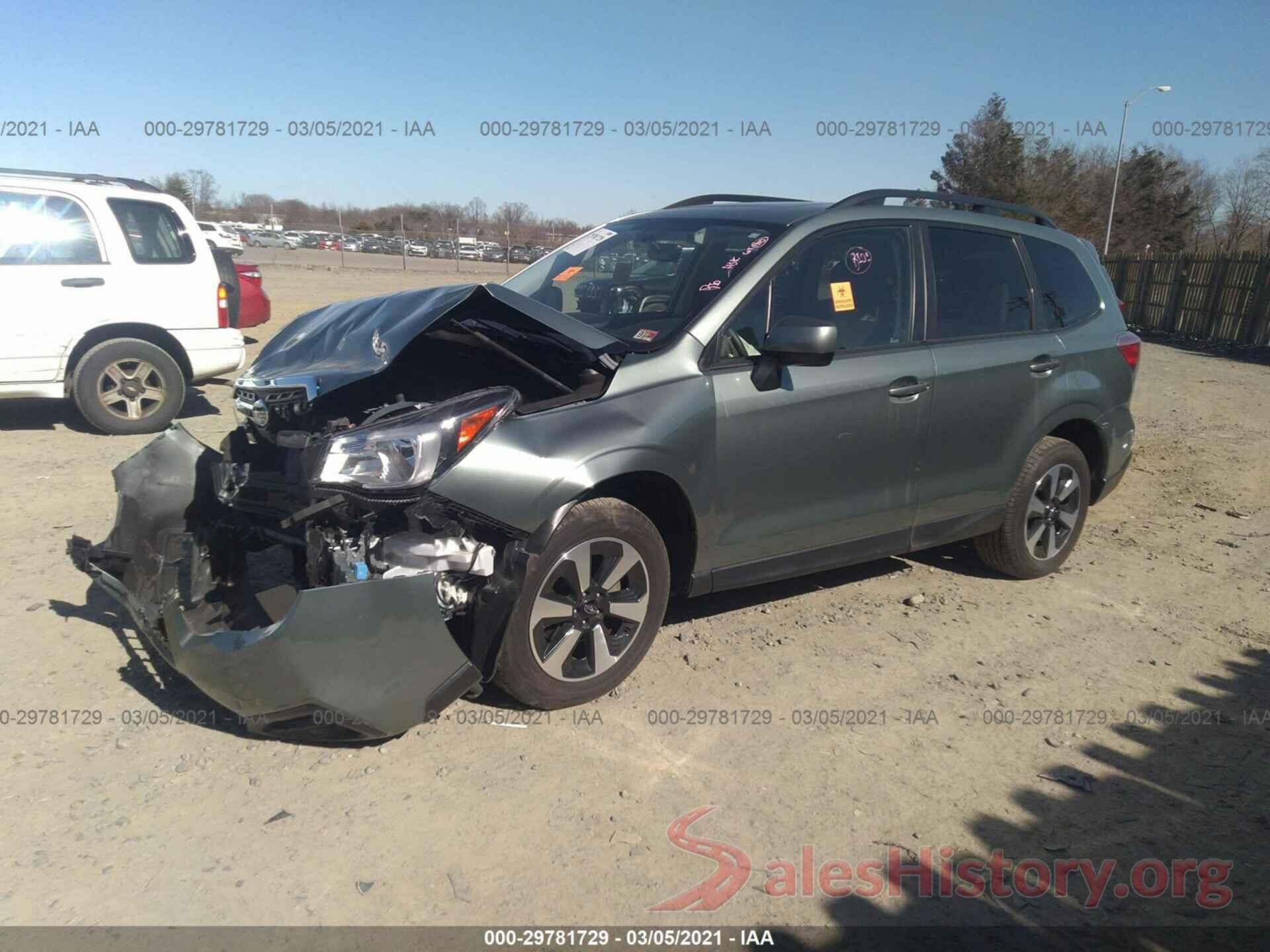 JF2SJAGC3JH454369 2018 SUBARU FORESTER