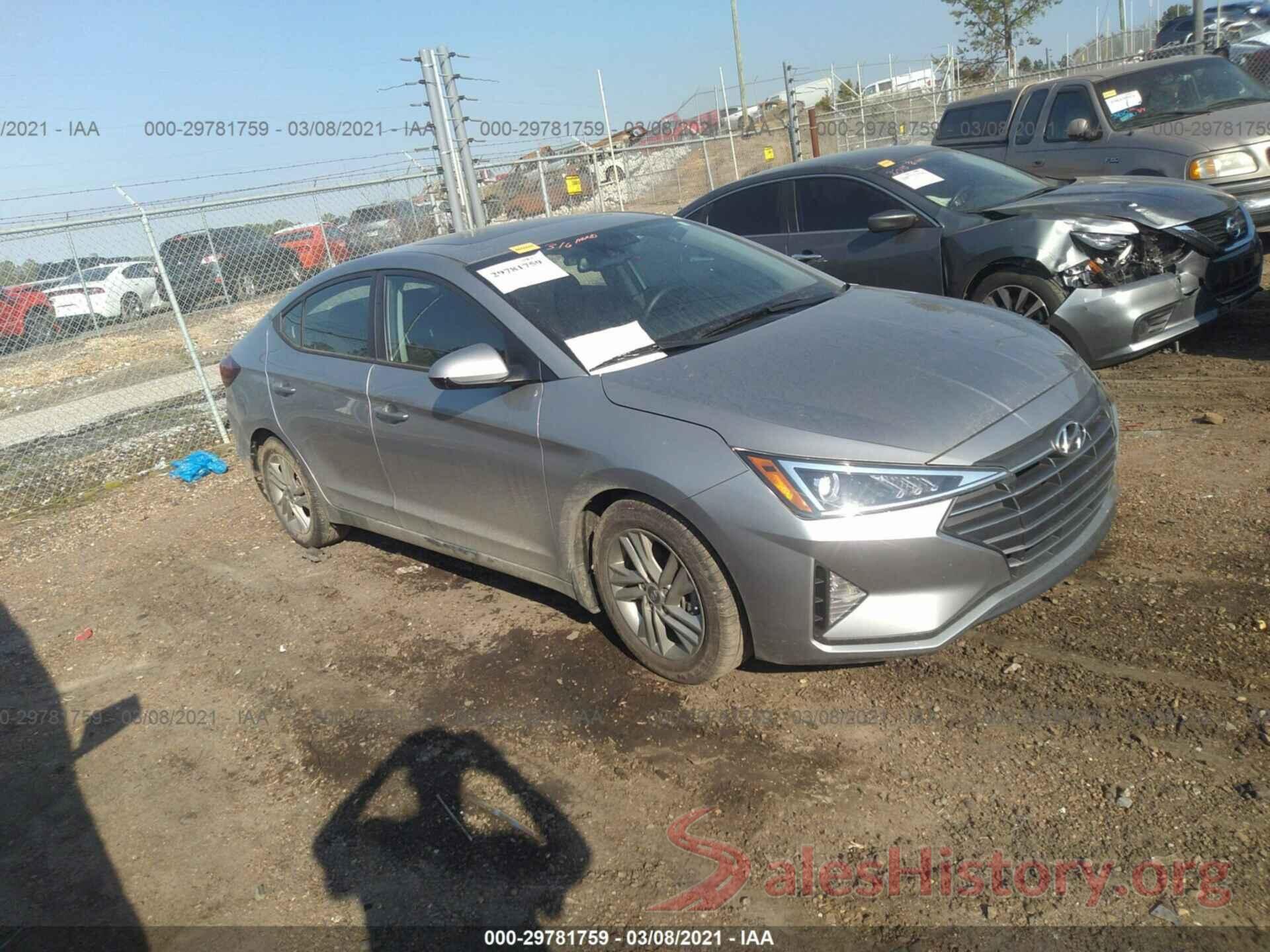 5NPD84LF6LH606539 2020 HYUNDAI ELANTRA