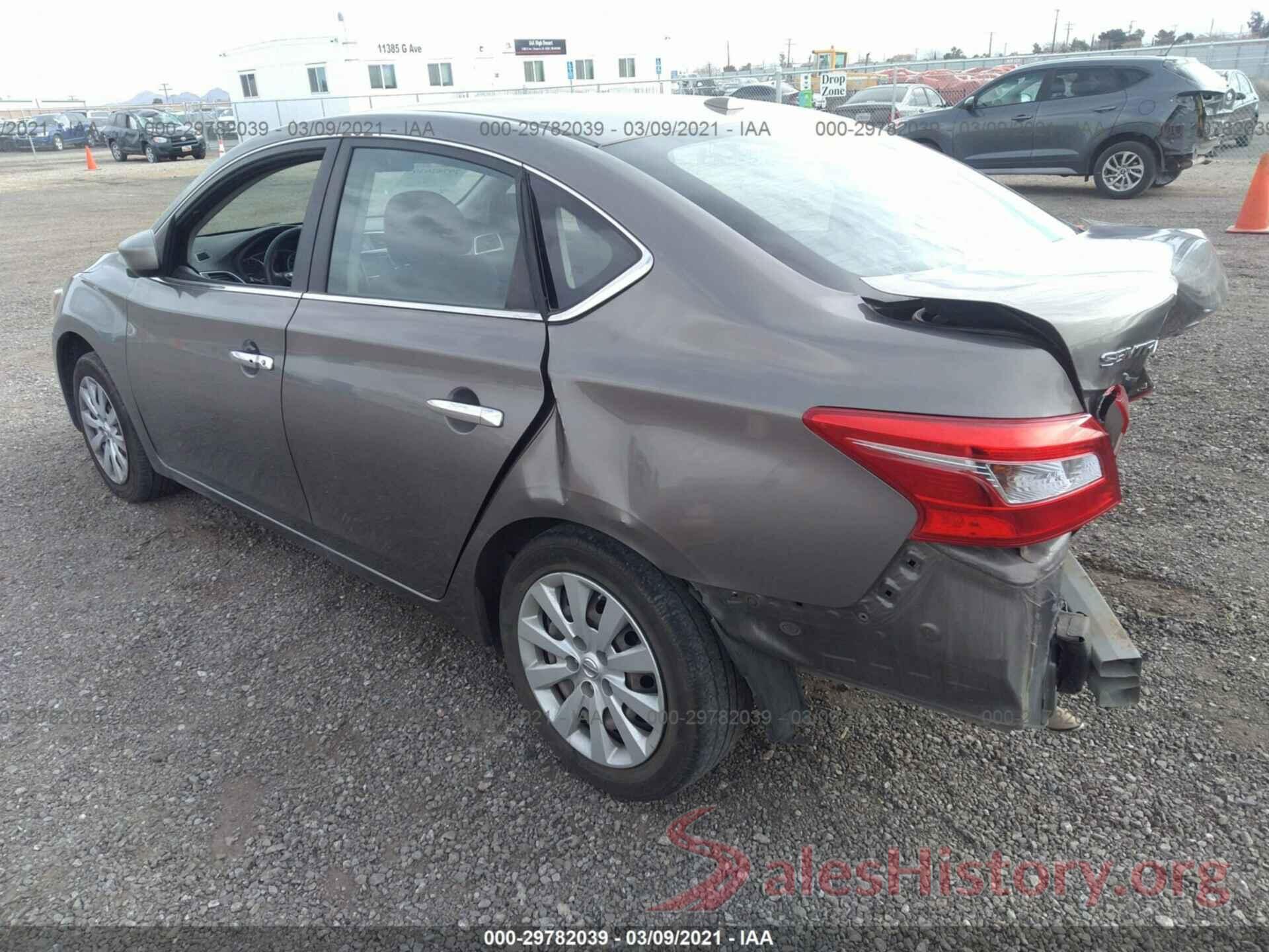 3N1AB7AP5GL641129 2016 NISSAN SENTRA