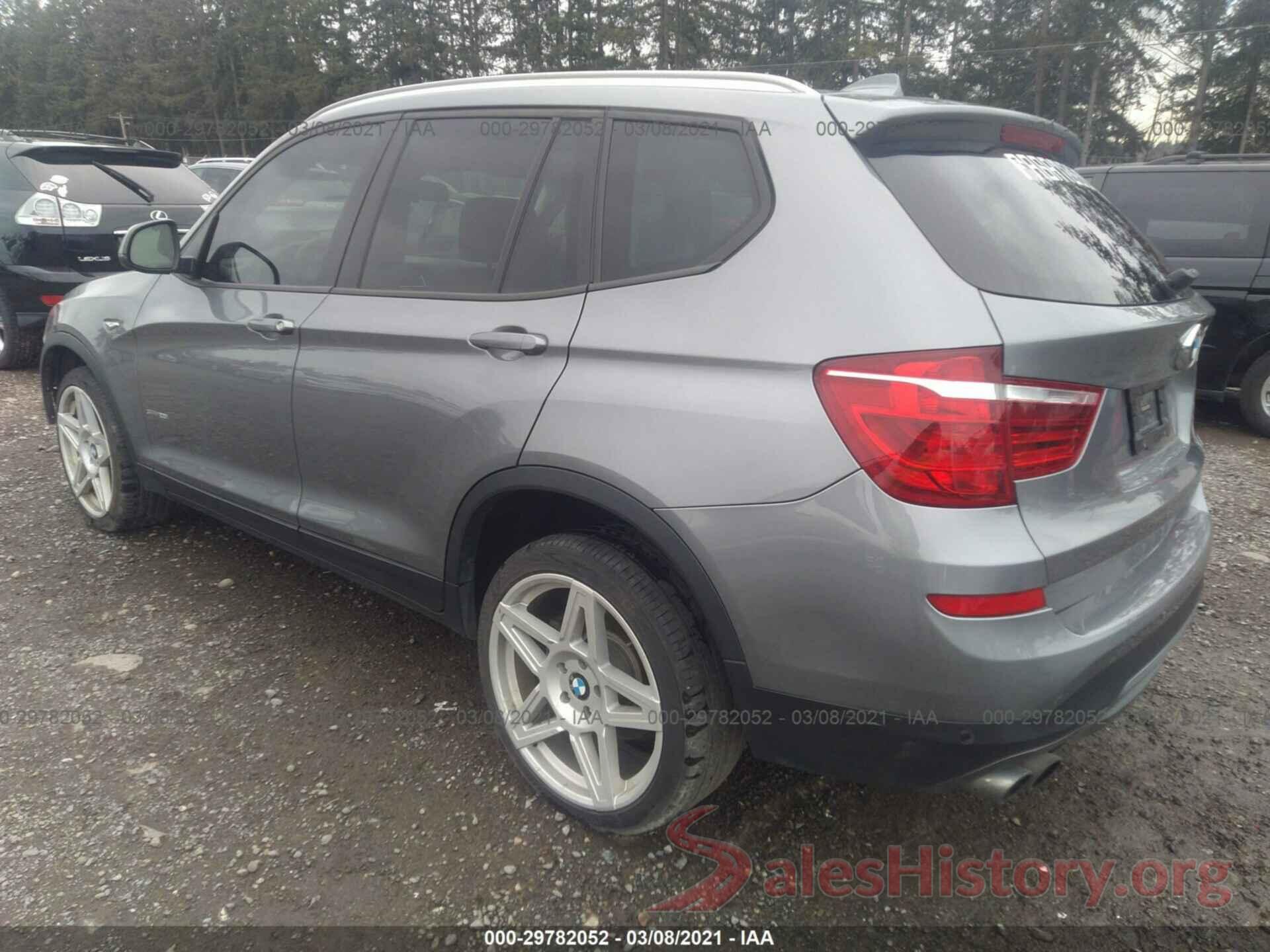 5UXWZ7C32H0V87469 2017 BMW X3