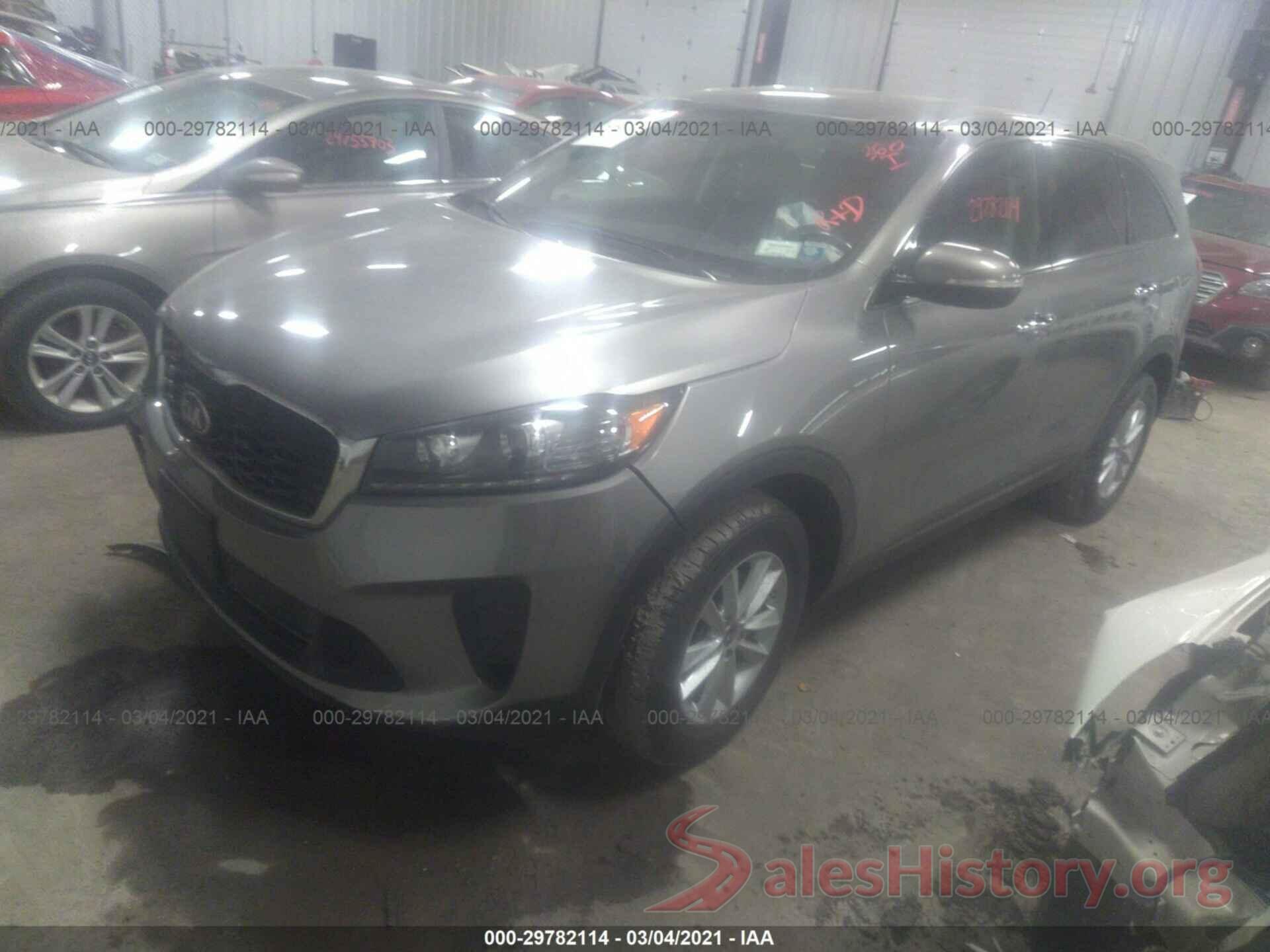 5XYPG4A31KG529741 2019 KIA SORENTO