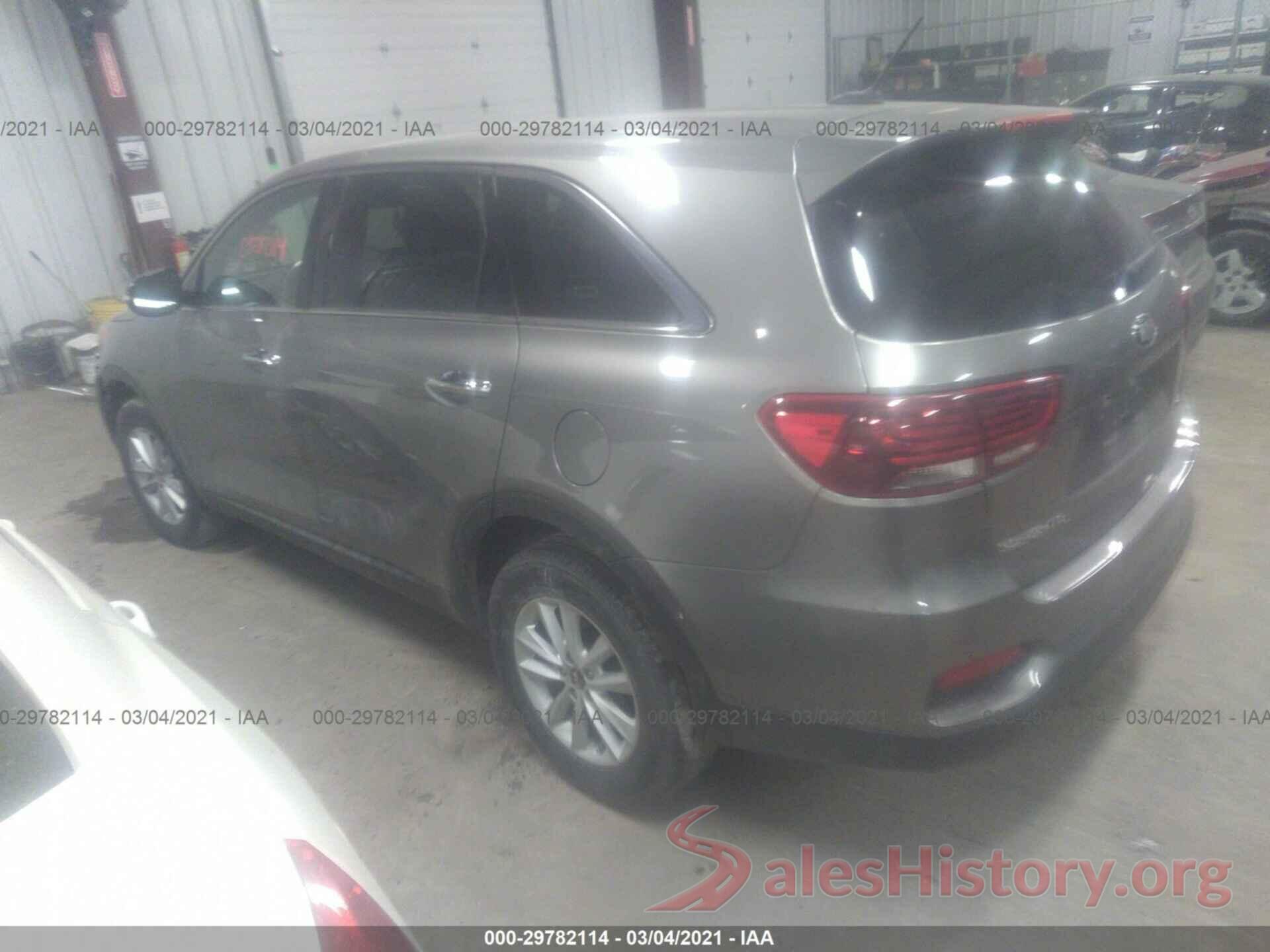 5XYPG4A31KG529741 2019 KIA SORENTO