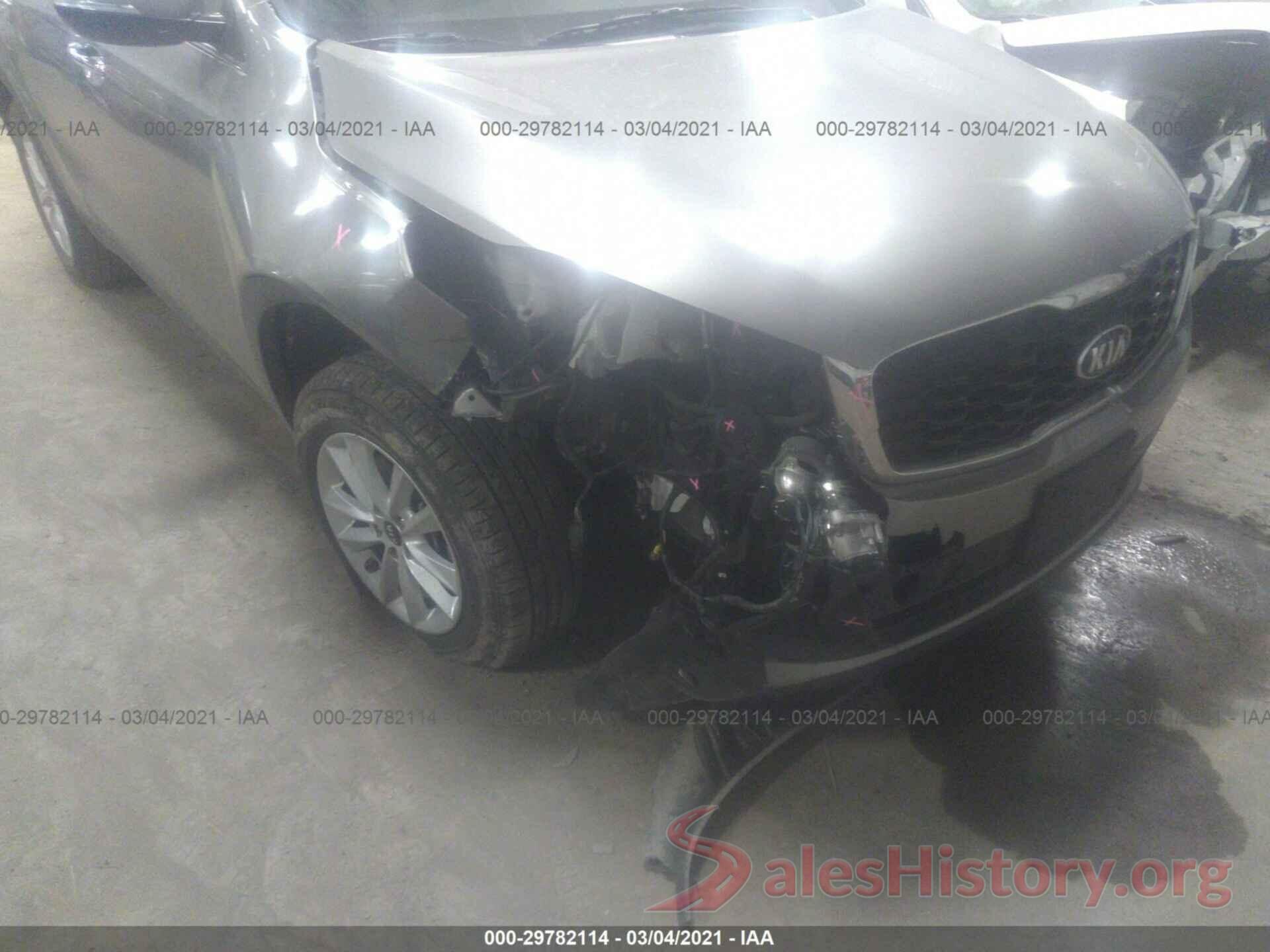 5XYPG4A31KG529741 2019 KIA SORENTO