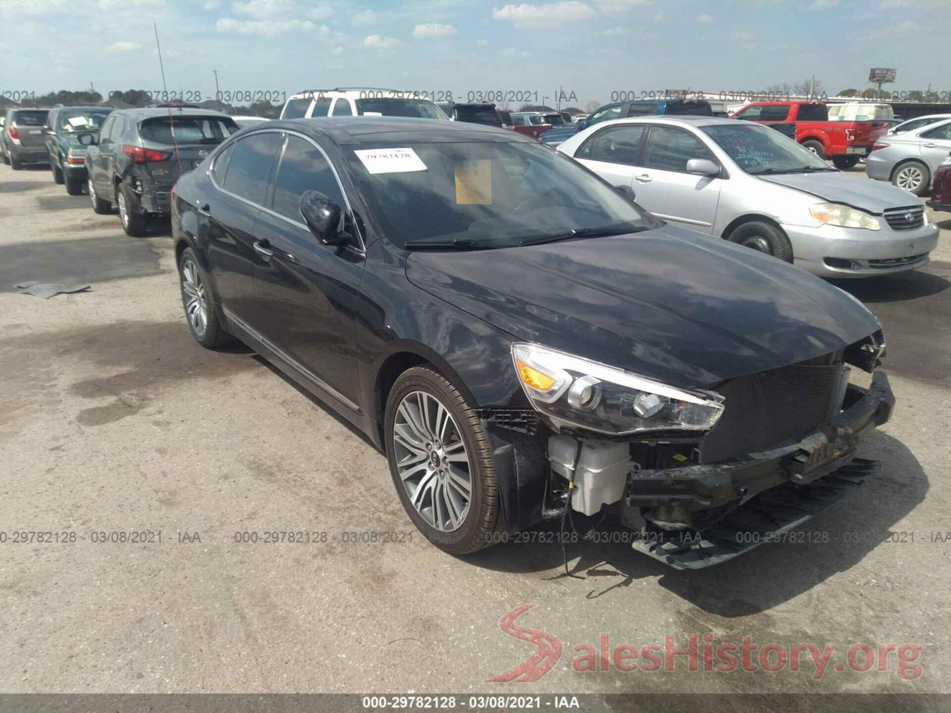 KNALN4D7XG5213710 2016 KIA CADENZA