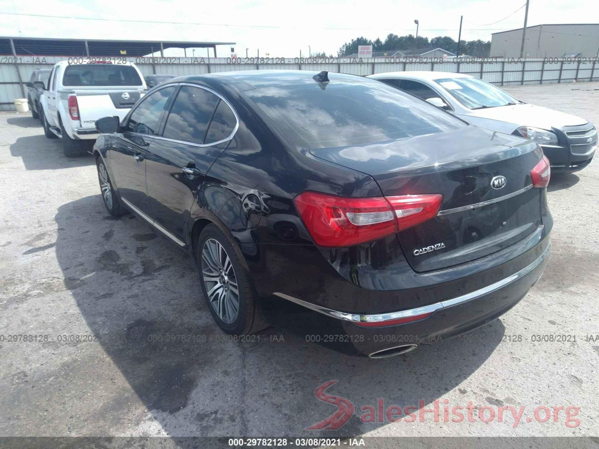 KNALN4D7XG5213710 2016 KIA CADENZA