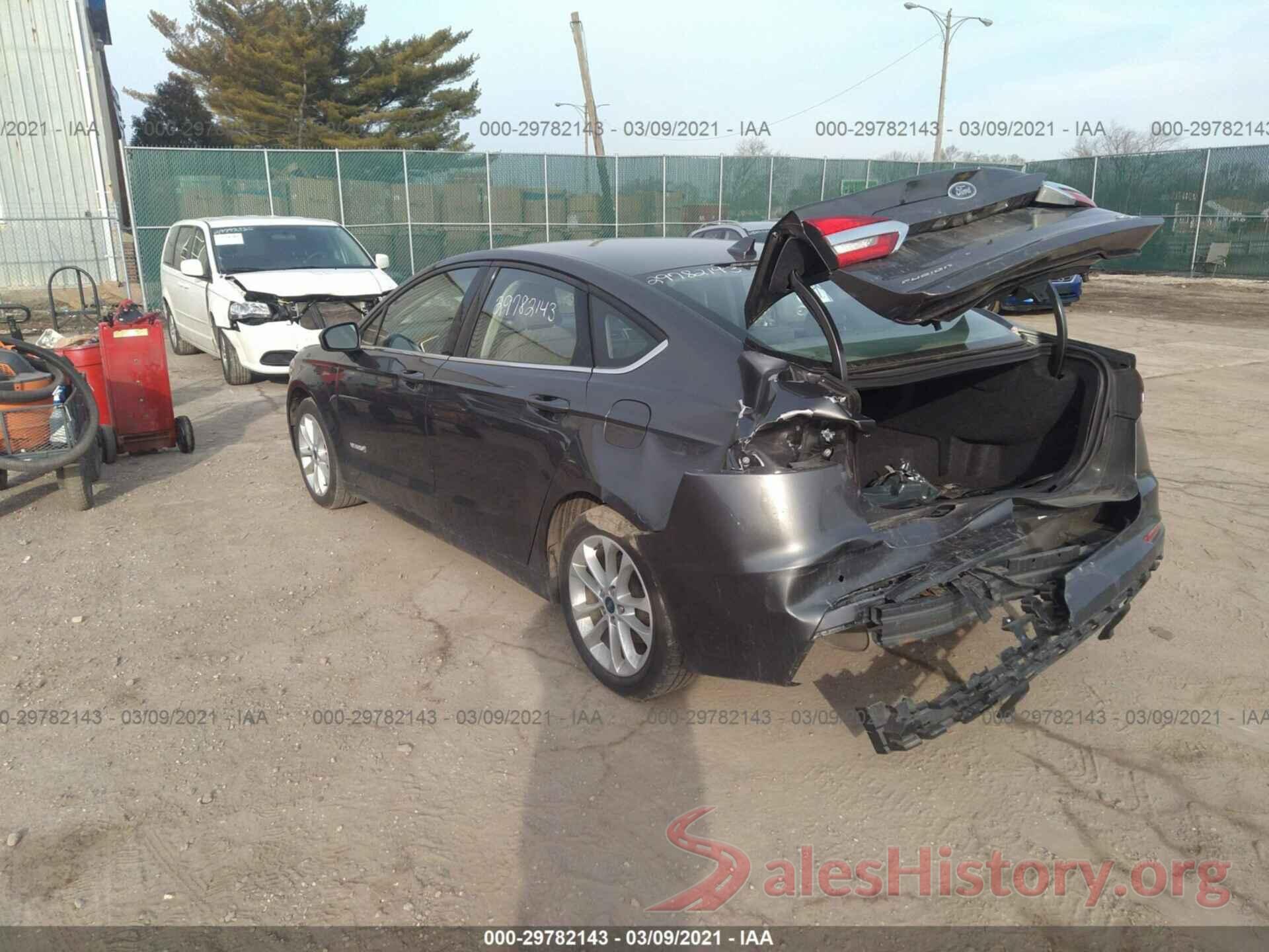 3FA6P0LU1KR210653 2019 FORD FUSION HYBRID